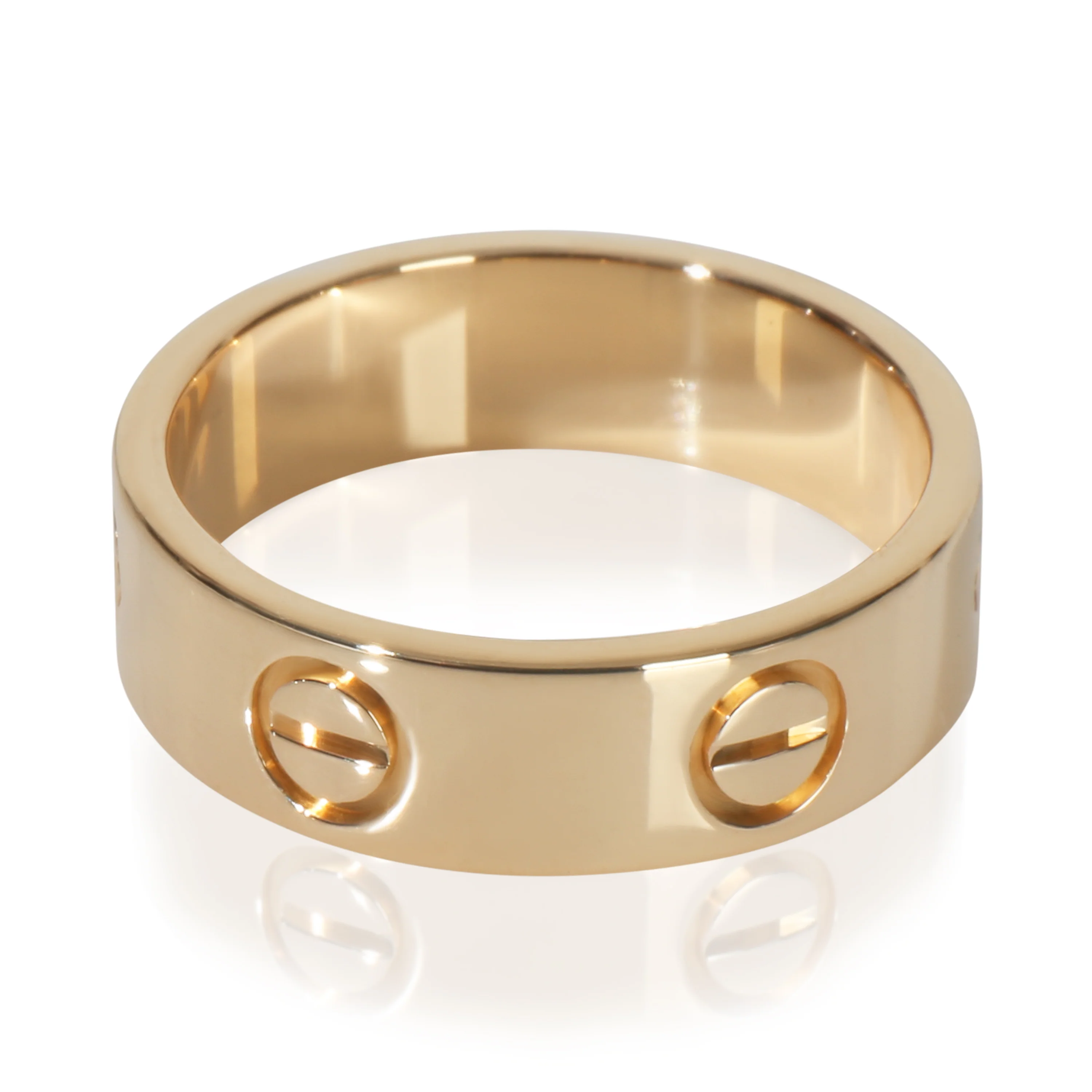 Yellow Gold  Love Ring - Image 3
