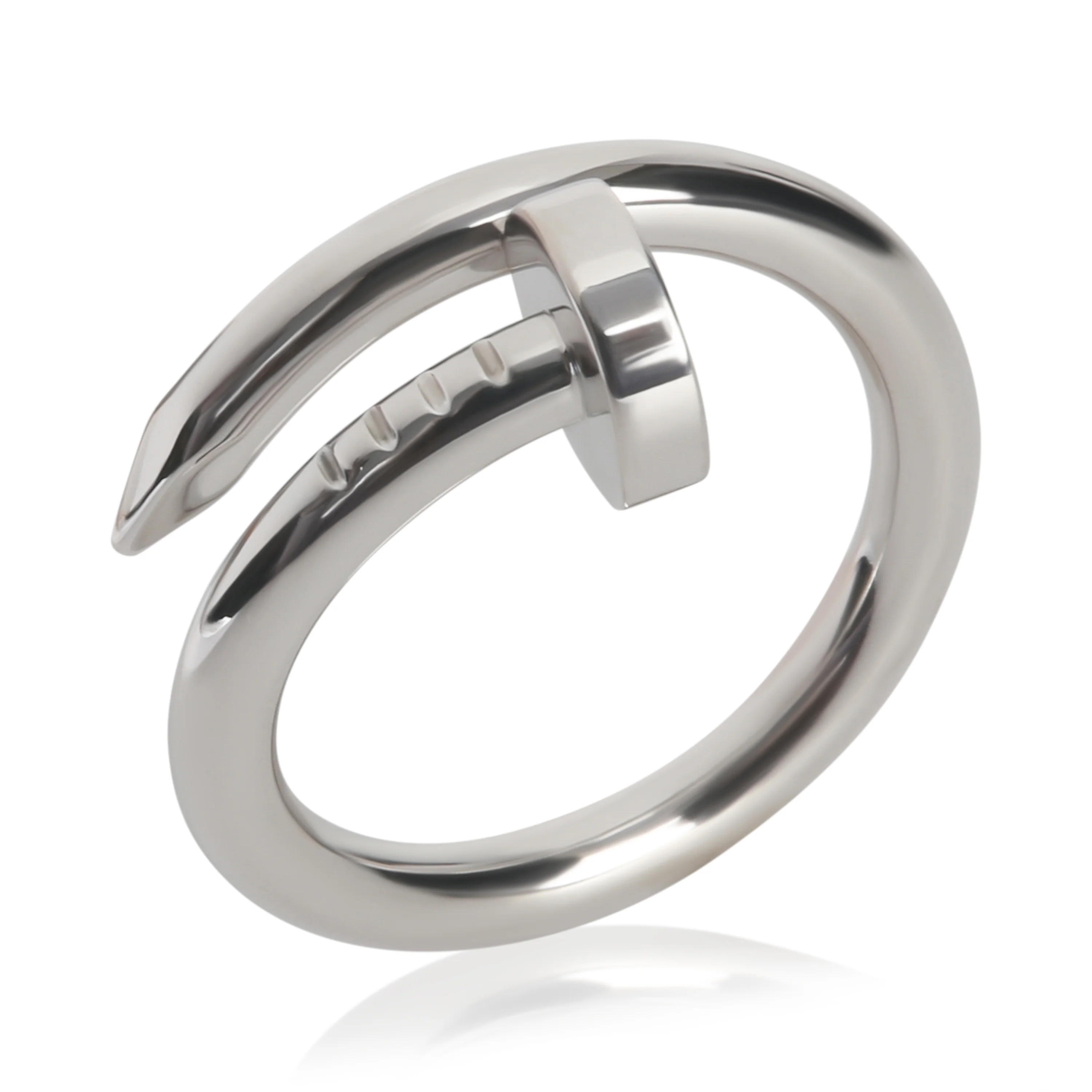 White Gold Juste Un Clou Ring - Image 4