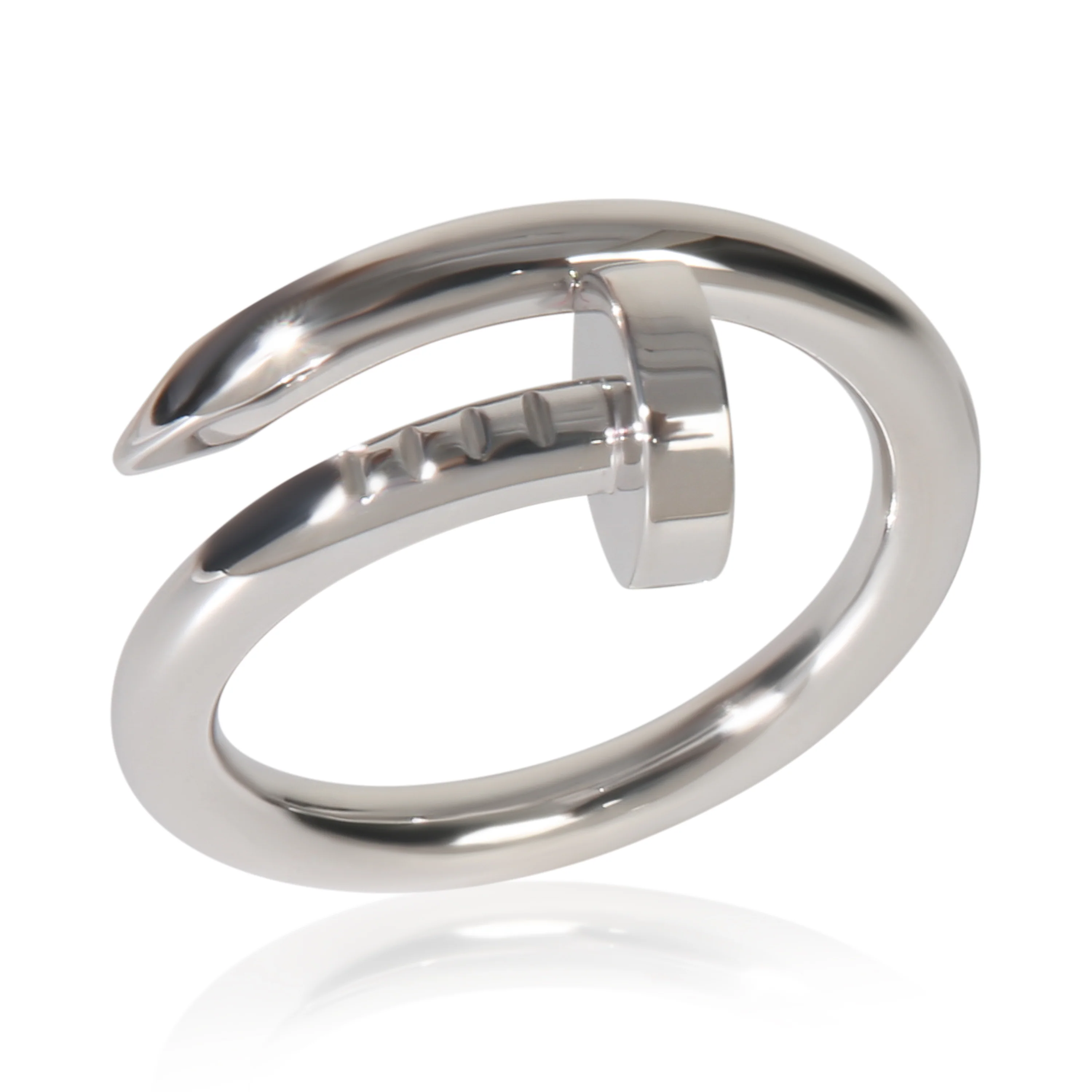 White Gold Juste Un Clou Ring - Image 6
