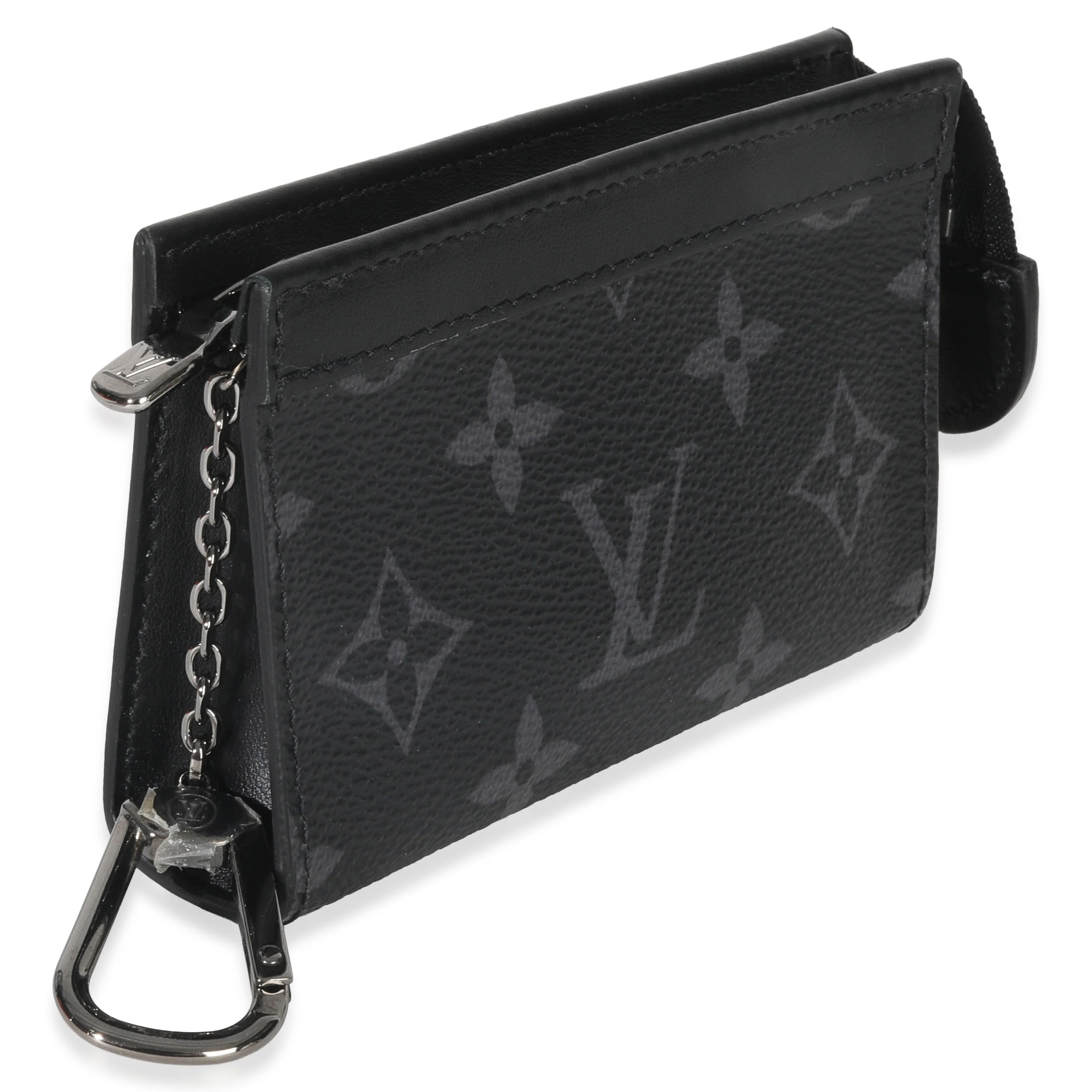 Black Monogram Eclipse Key Pouch Voyage - Image 3