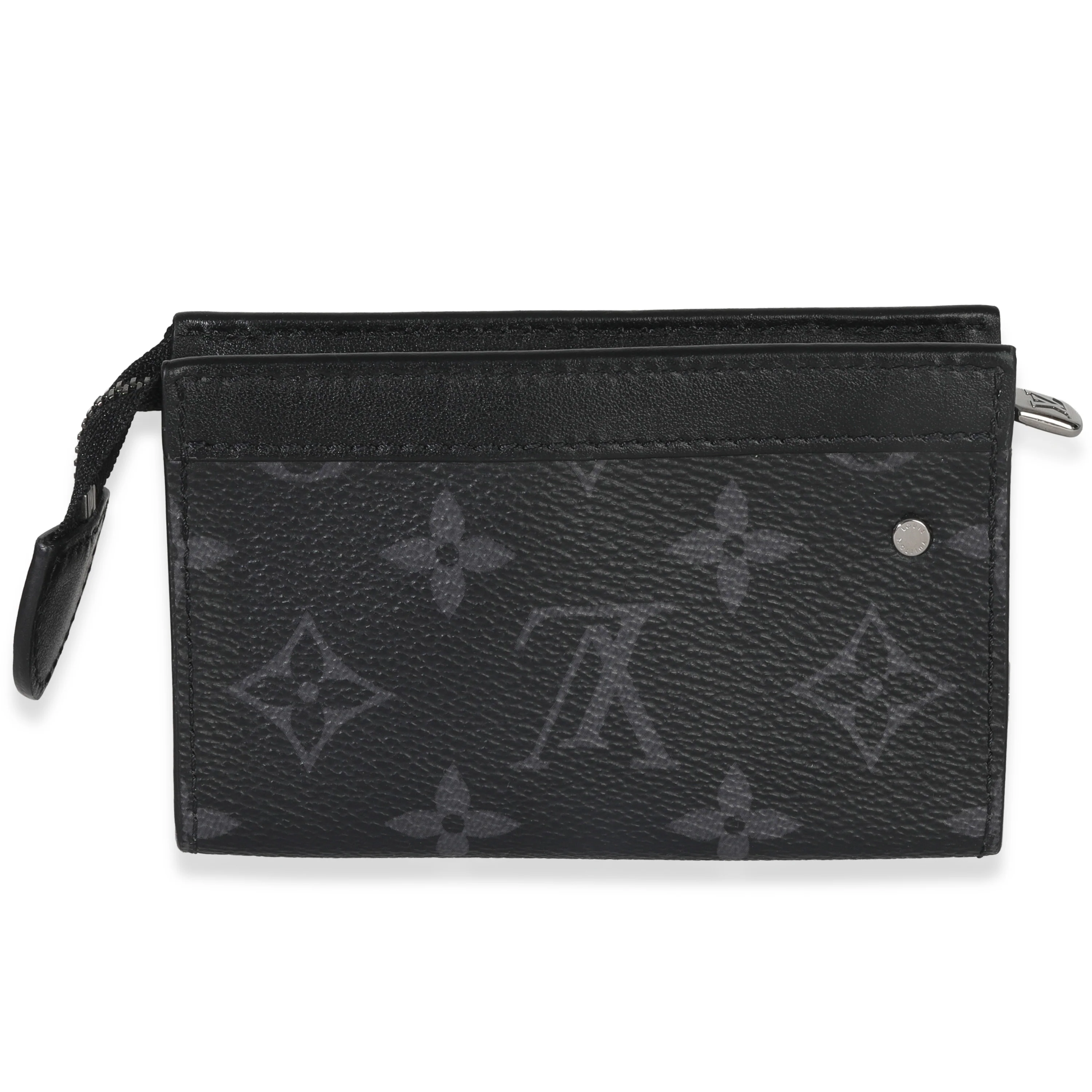 Black Monogram Eclipse Key Pouch Voyage - Image 4