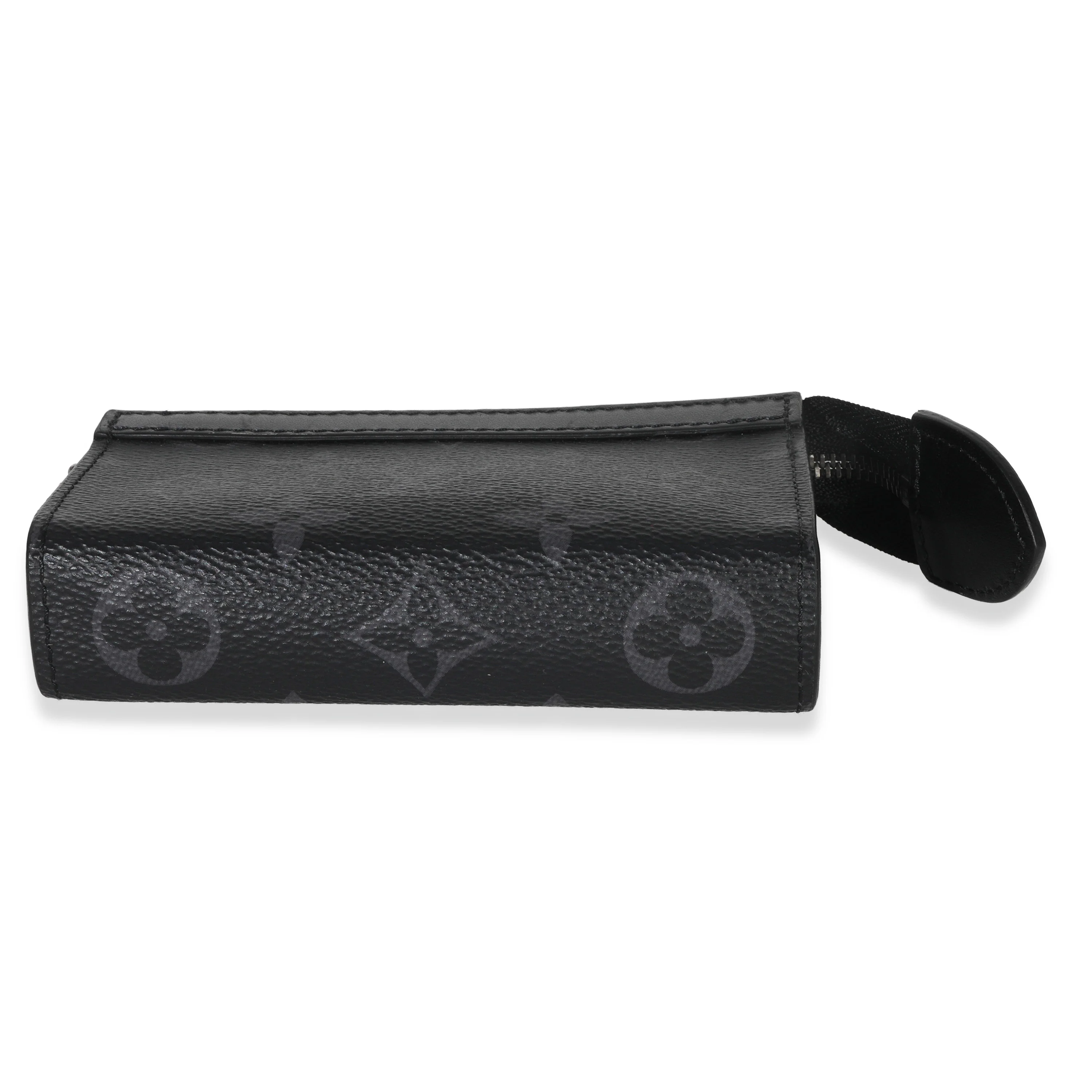 Black Monogram Eclipse Key Pouch Voyage - Image 5