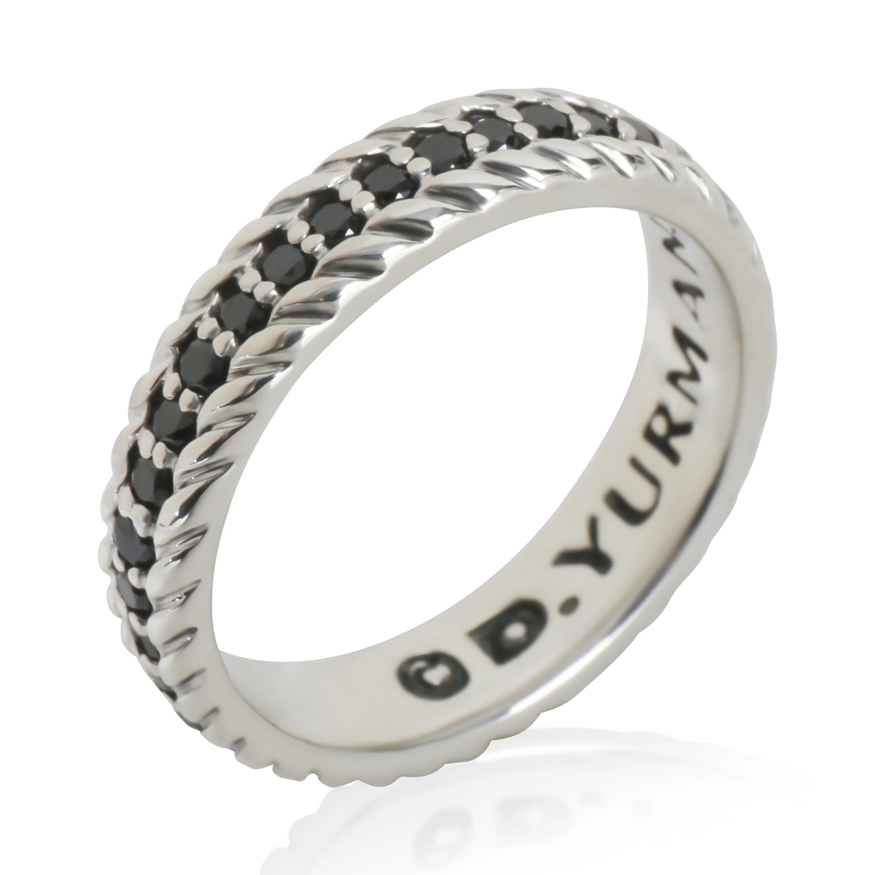 Sterling Silver  Cable Band - Image 4