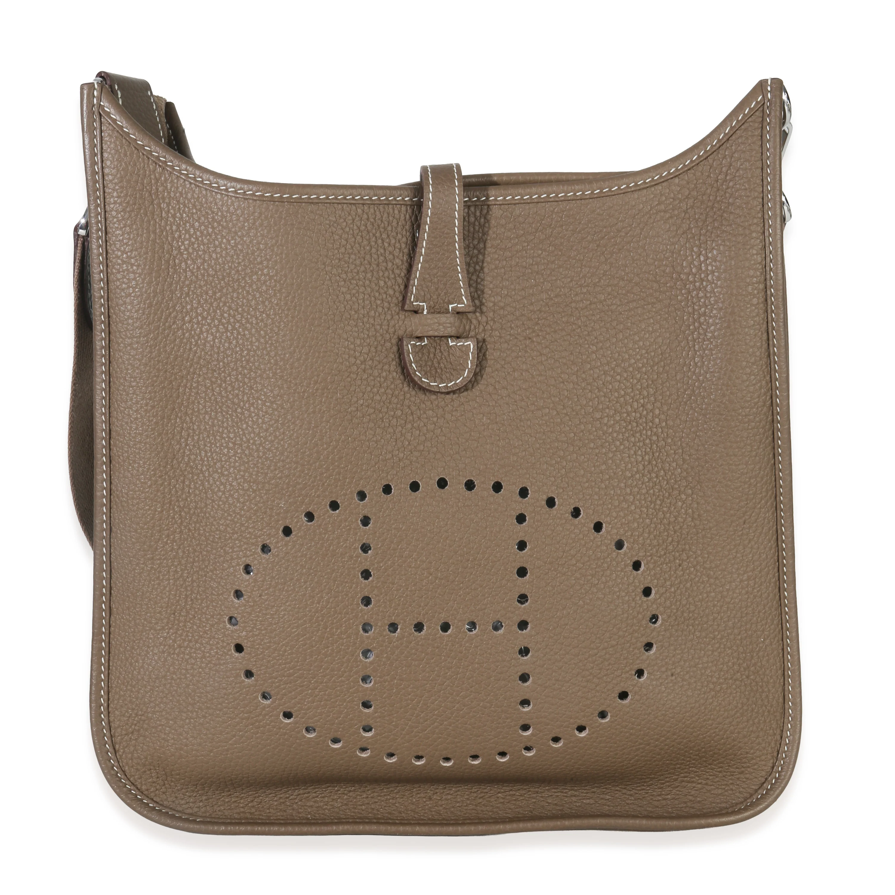 Etoupe Taurillon Clemence Evelyne III PM 29 PHW
