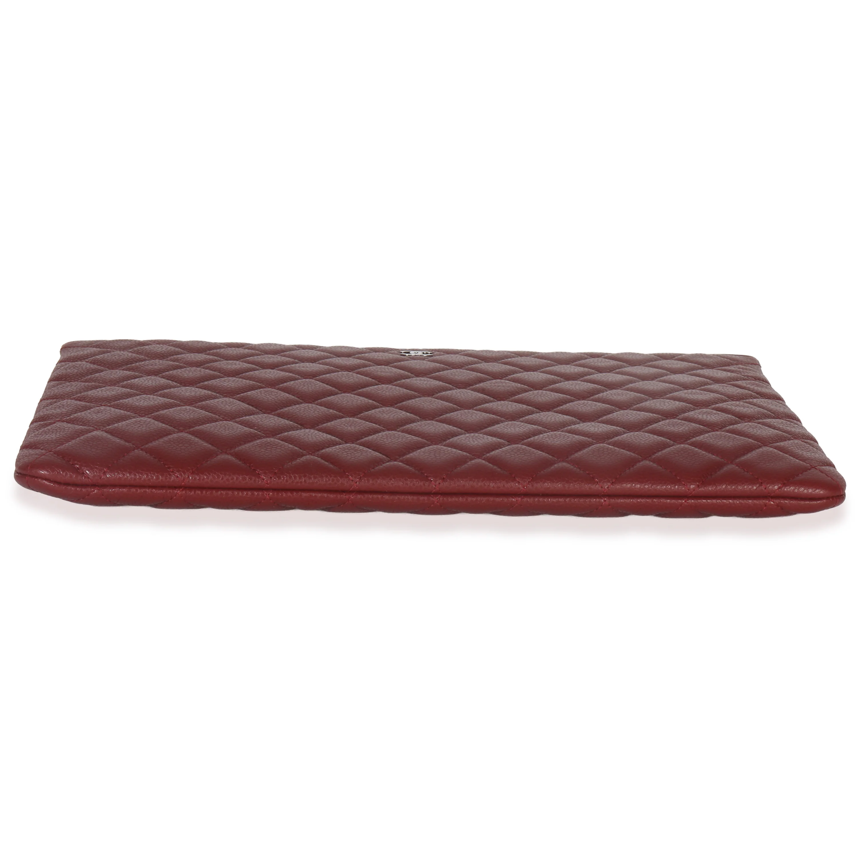 Red Quilted Caviar Large Classic O-Case - Image 5