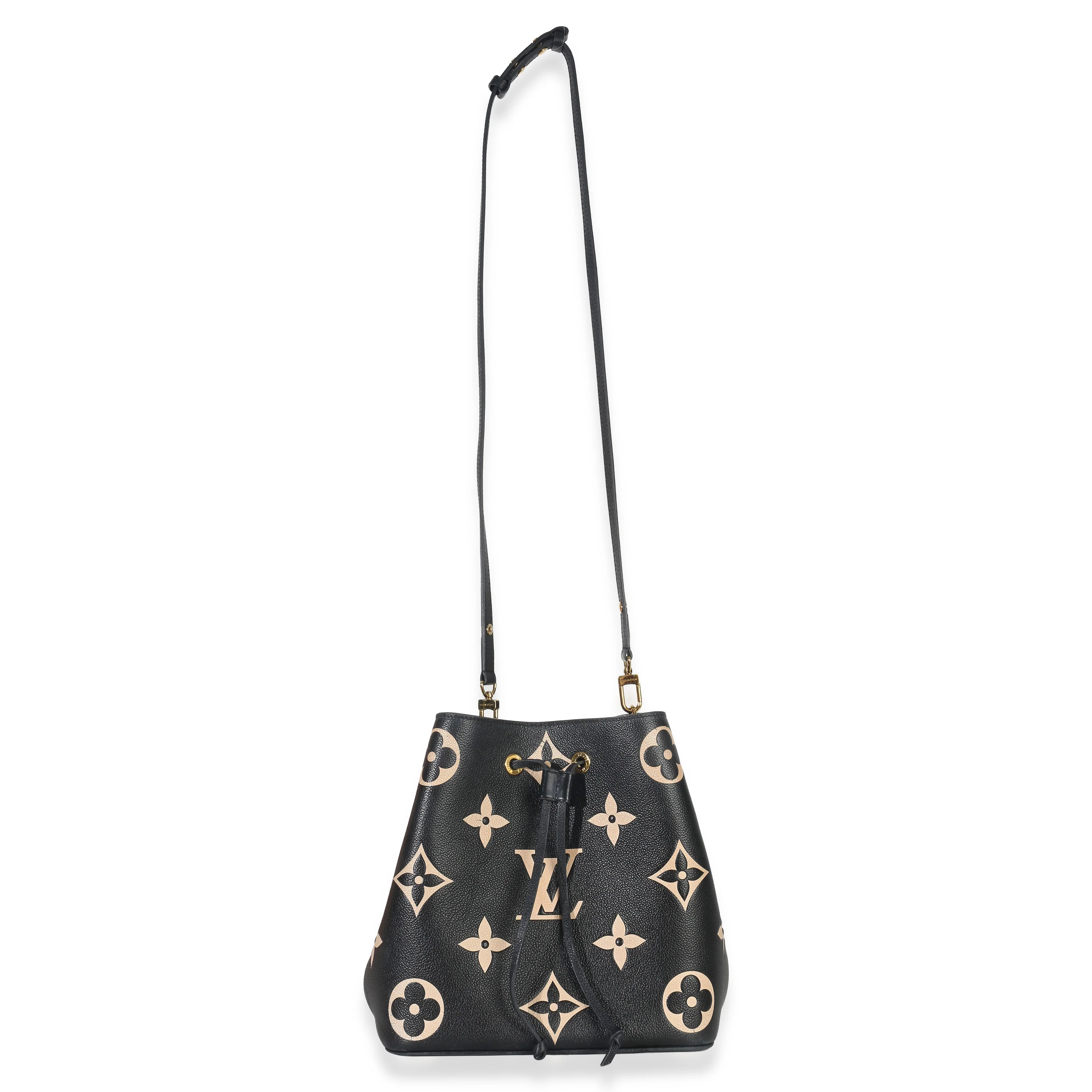 Black Beige Giant Monogram Empreinte NeoNoe MM - Image 8