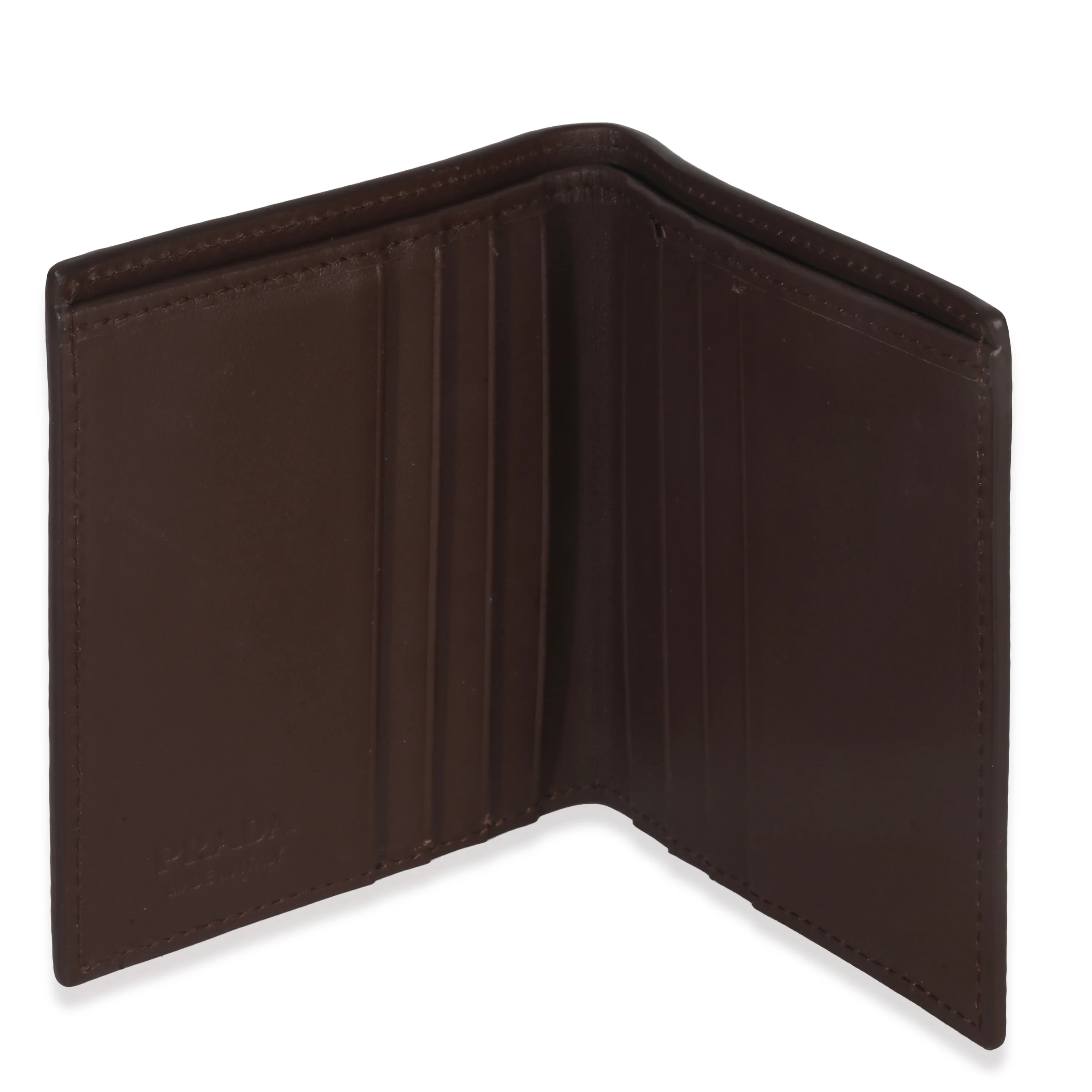 Brown Saffiano Sienna Bi-Fold Wallet - Image 6