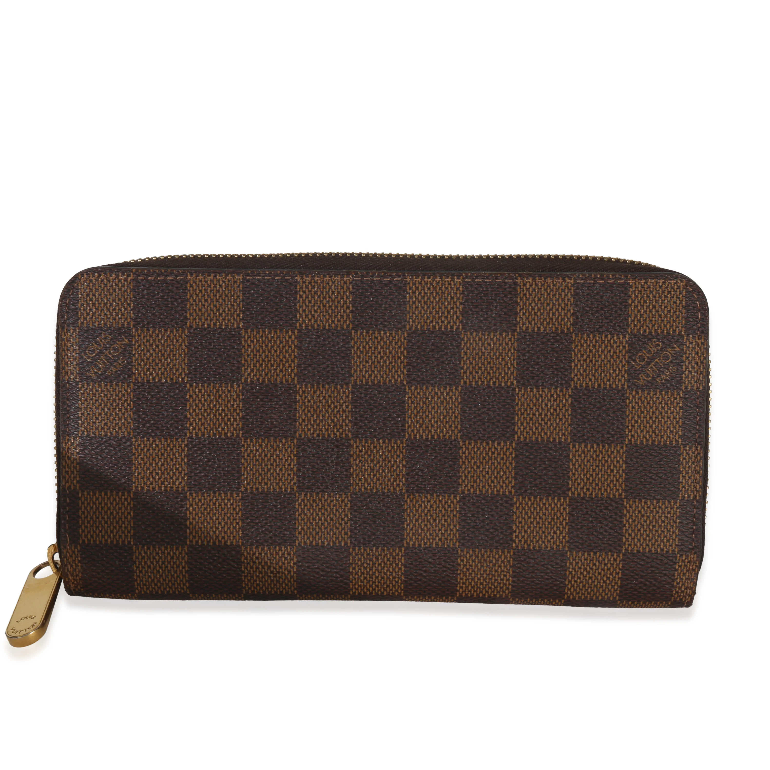 Damier Ebene Canvas Zippy Wallet
