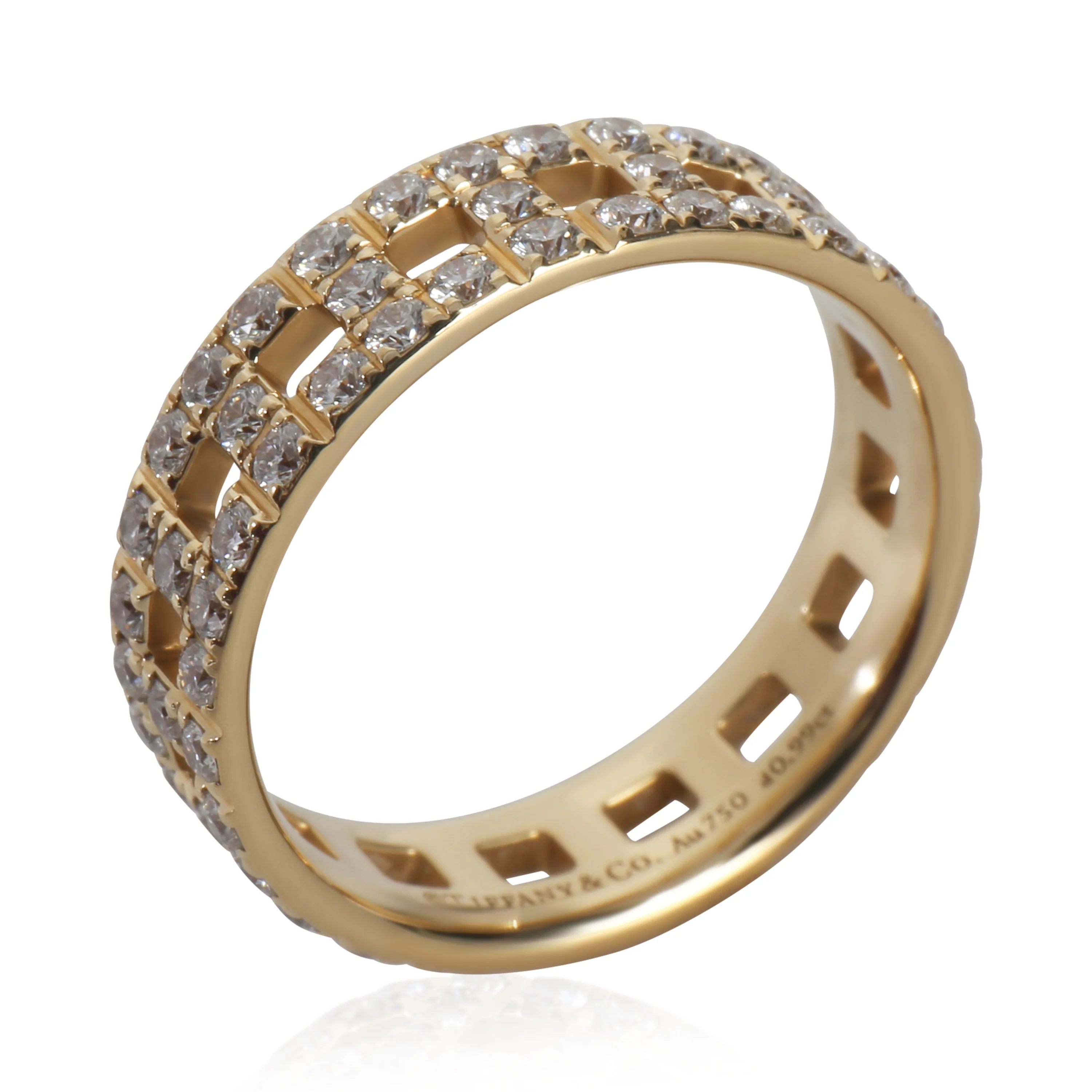 Yellow Gold Diamond Ring - Image 6
