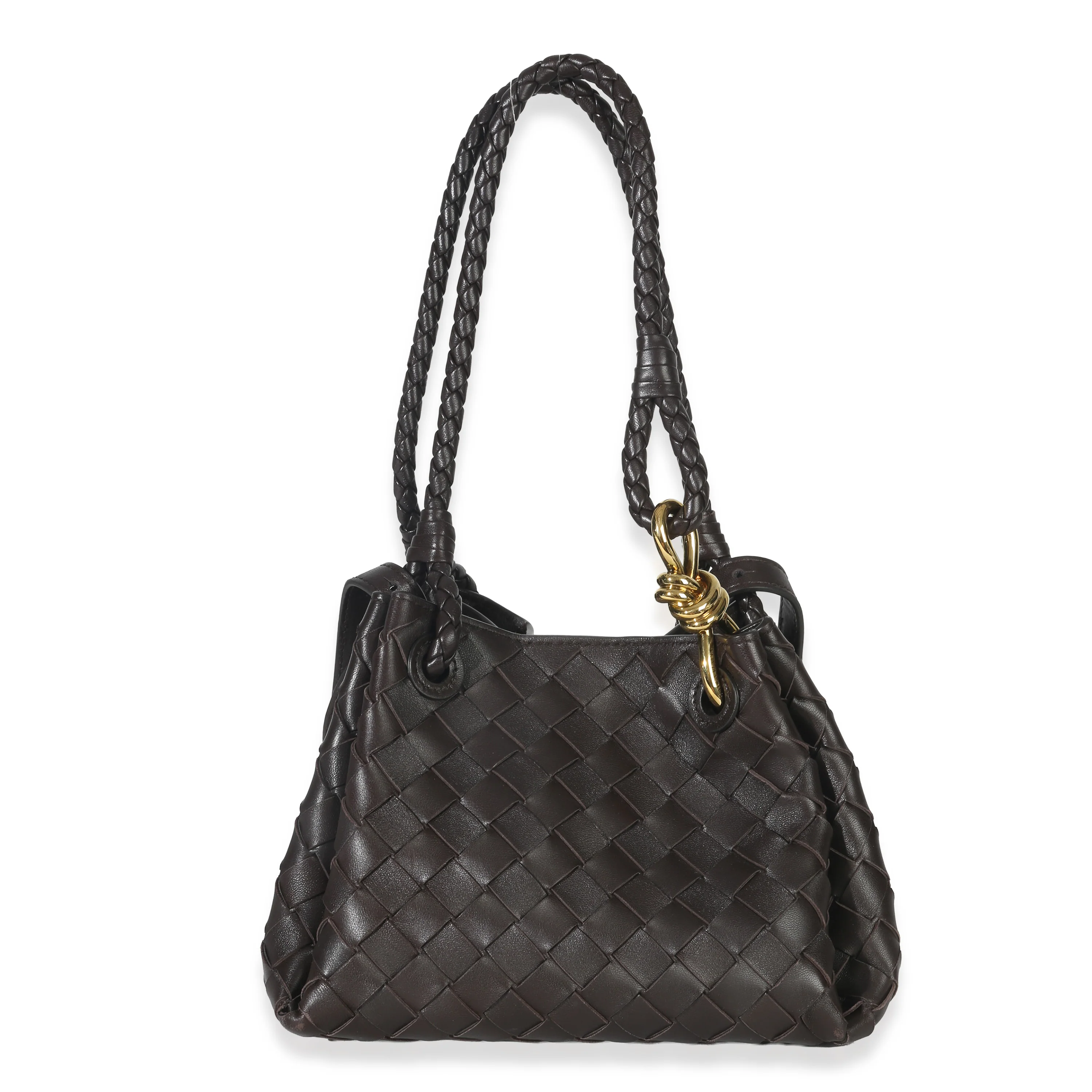 Fondant Nappa Intrecciato Small Parachute Bag