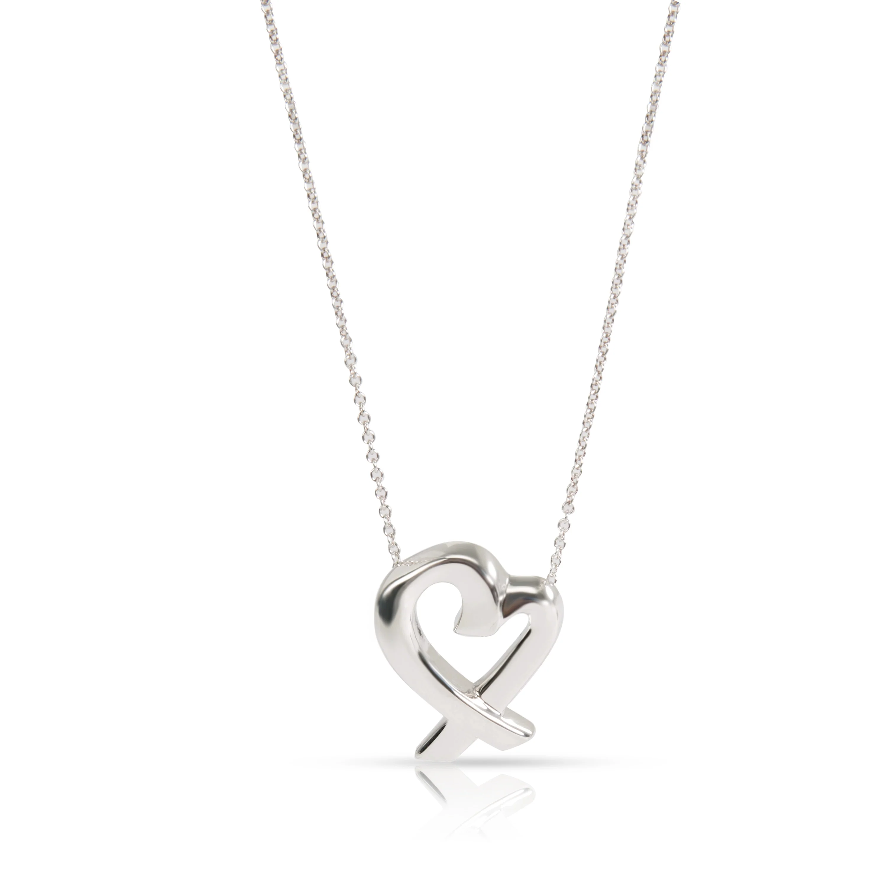 Sterling Silver Paloma Picasso Small Loving Heart Pendant