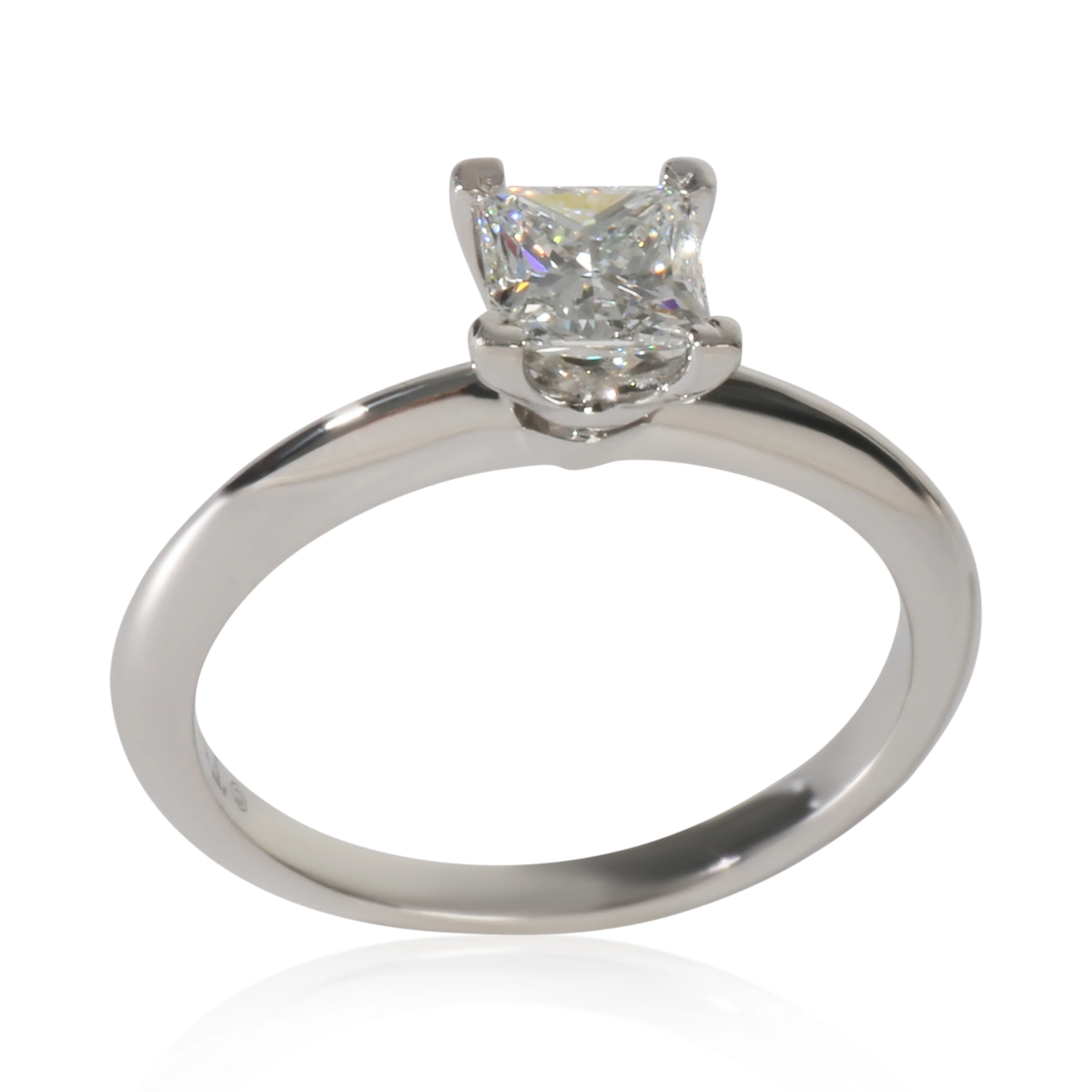 0.55 ct Princess Diamond Engagement Ring - Image 4