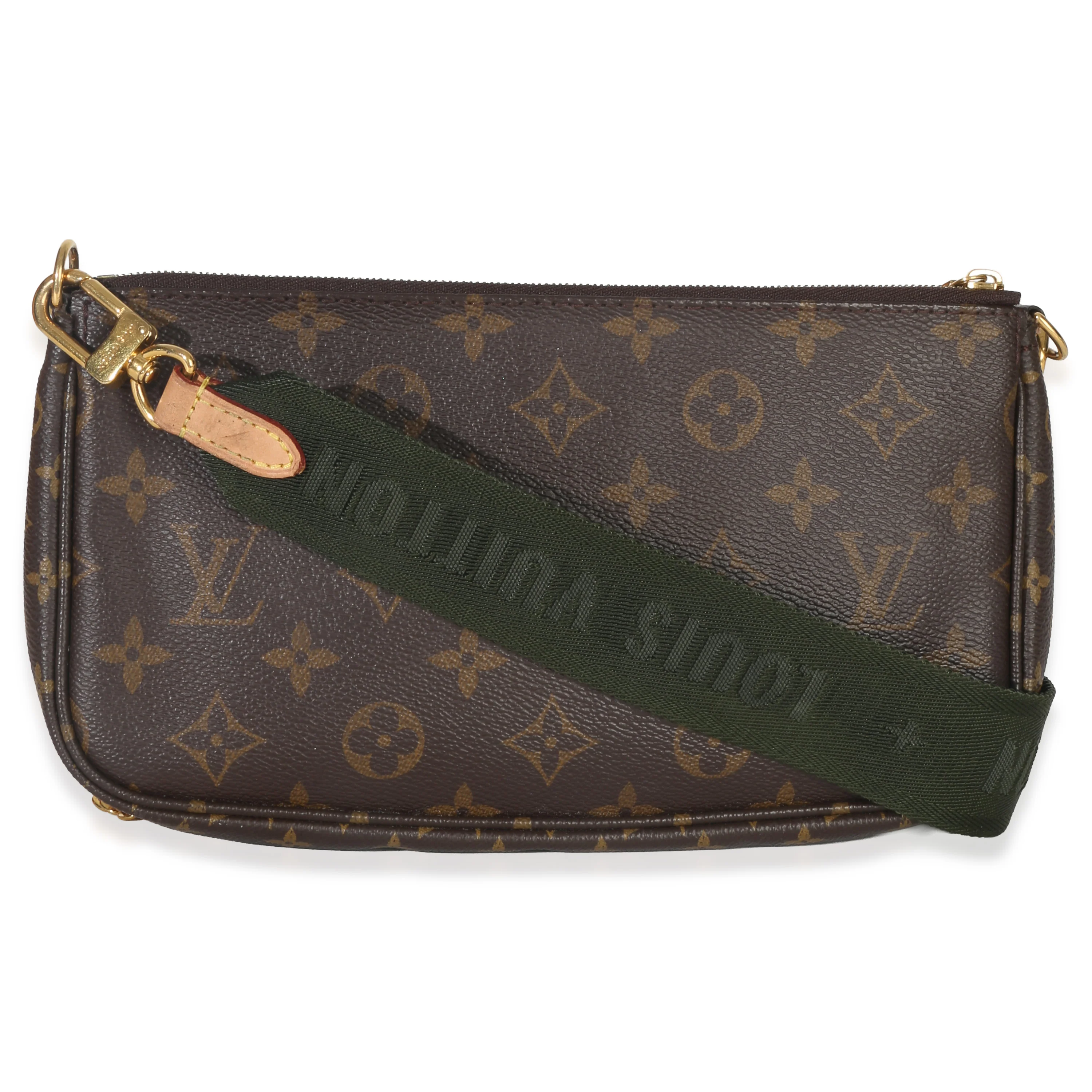 Kaki Monogram Canvas Multi Pochette Accessoires - Image 4
