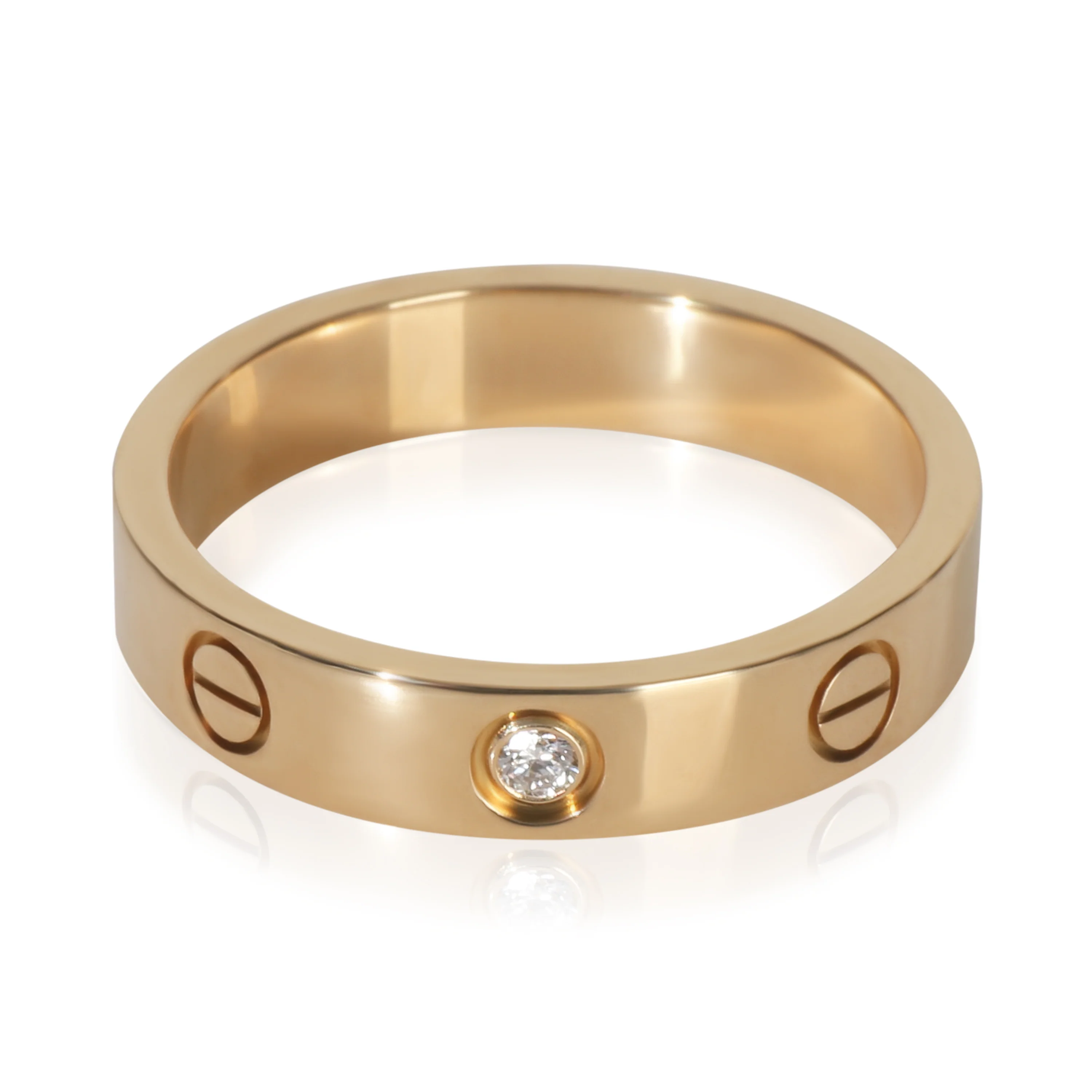 Yellow Gold  Small Model Love Ring