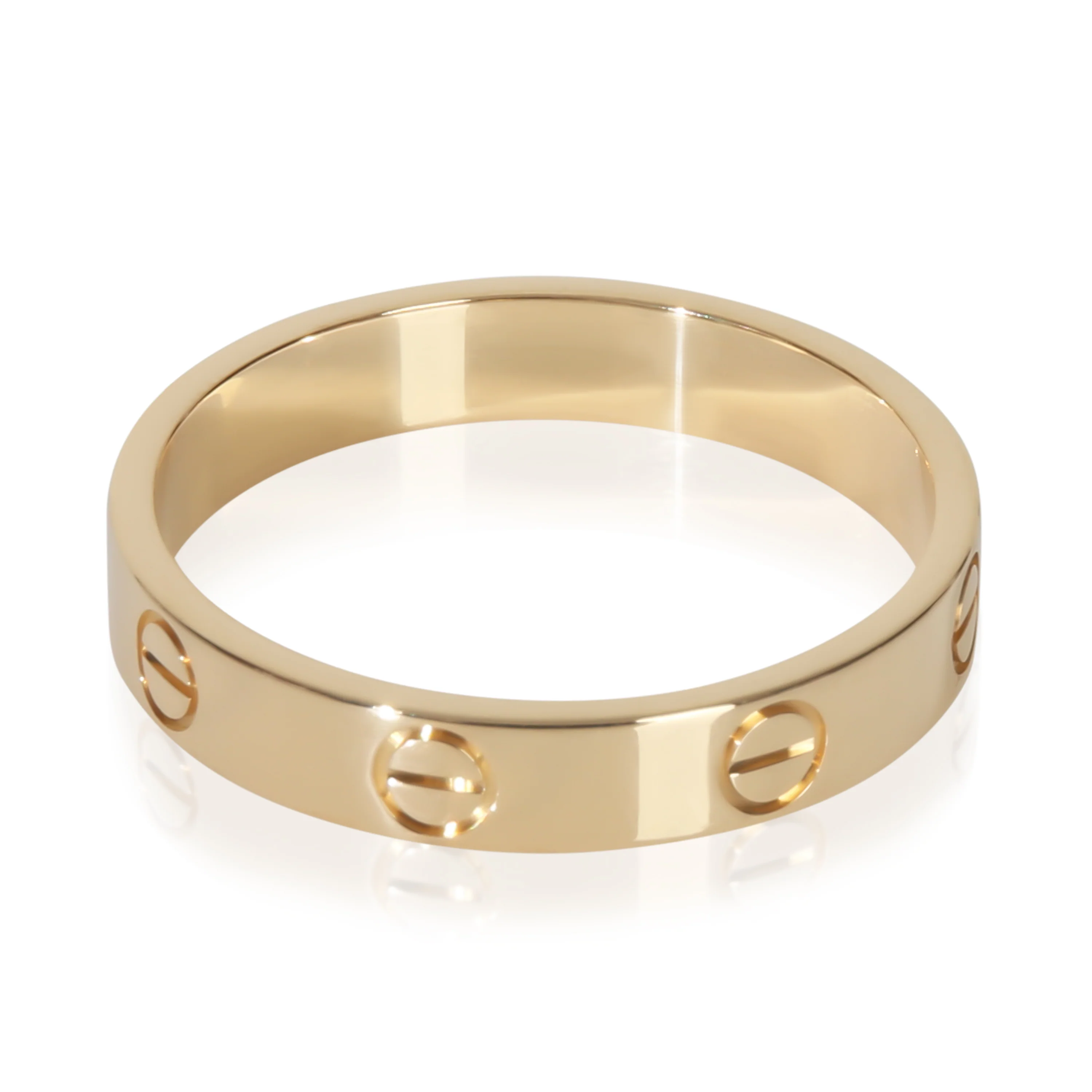 Yellow Gold  Small Model Love Ring - Image 3