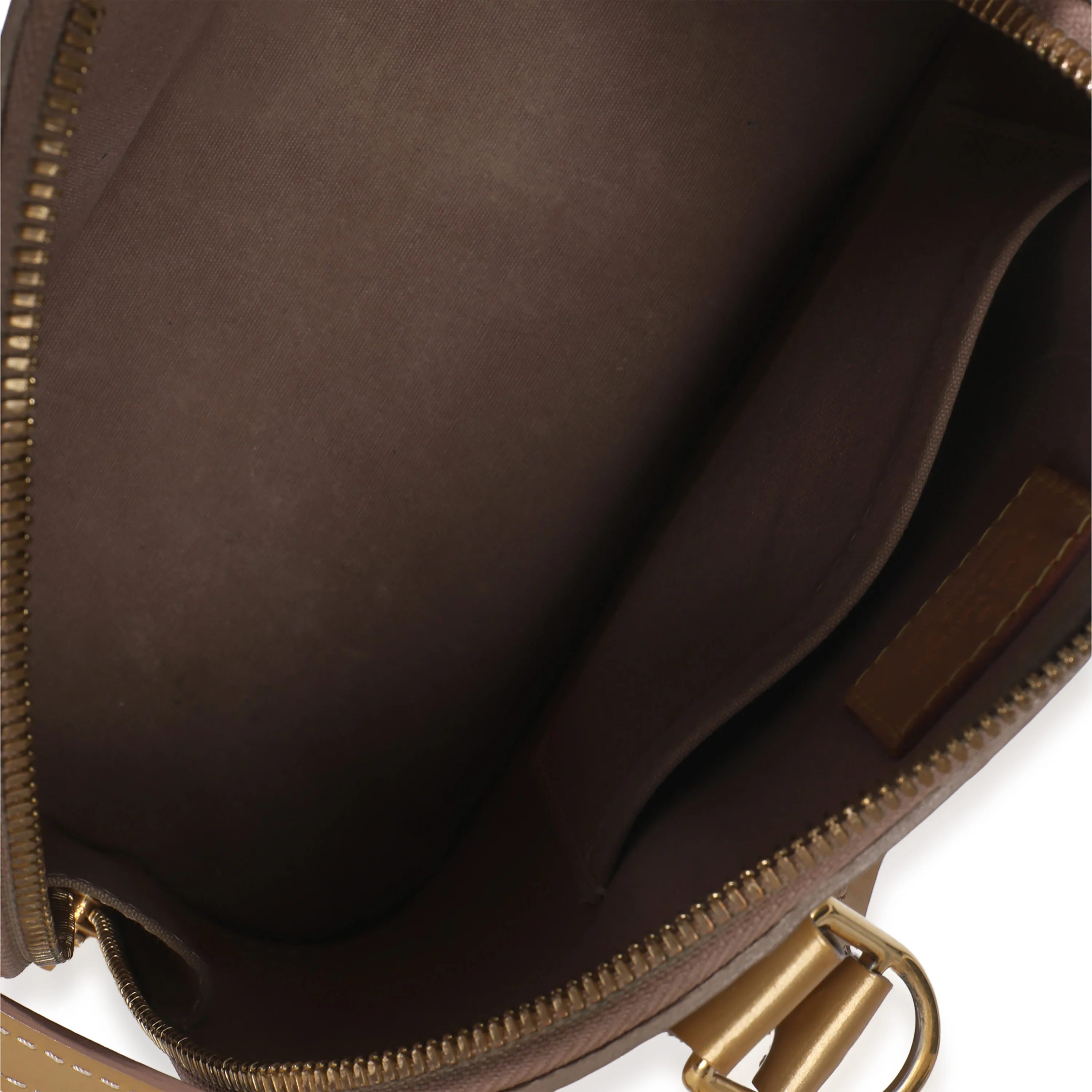 Beige Poudre Monogram Vernis Alma BB - Image 9