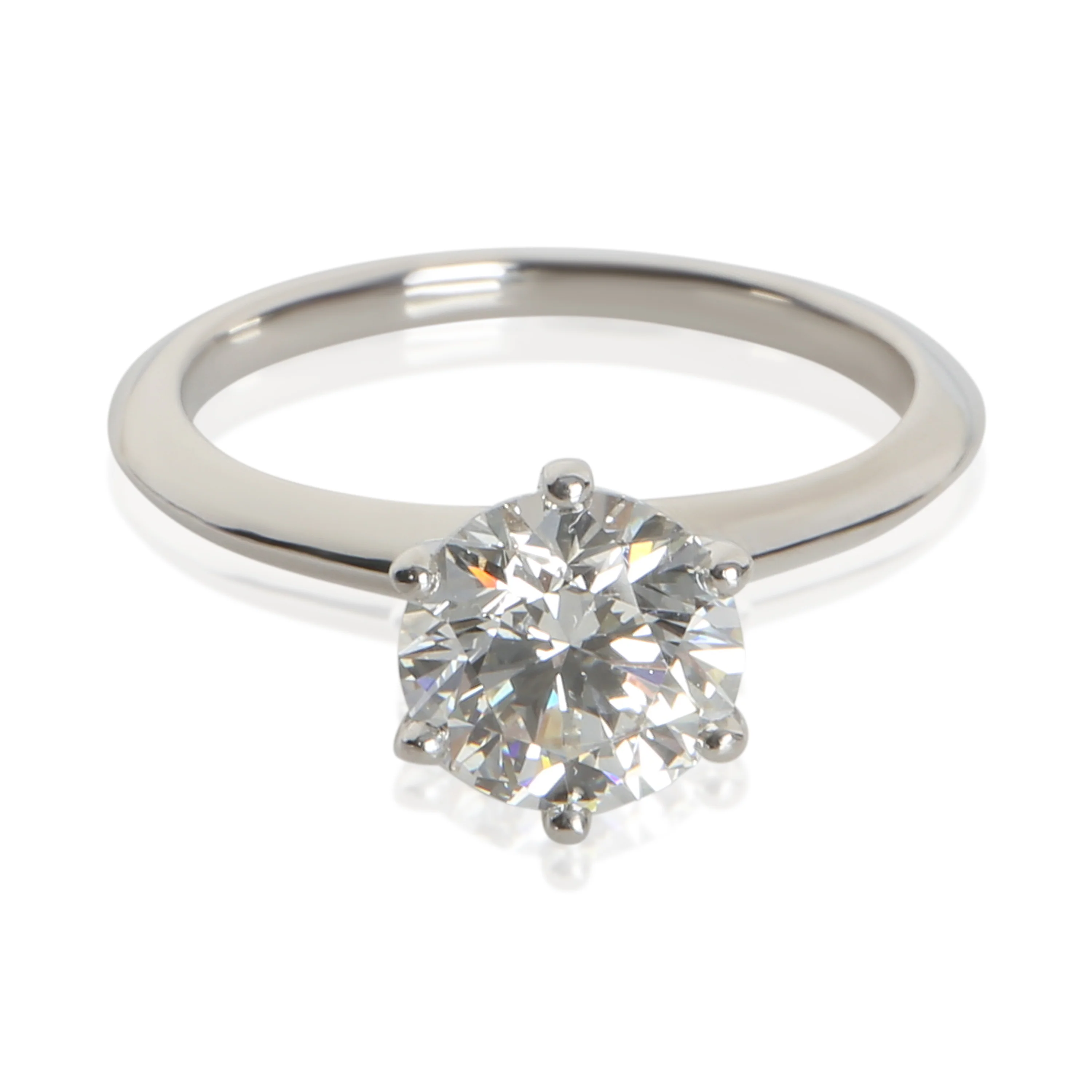 1.71 ct Round Brilliant Diamond Engagement Ring