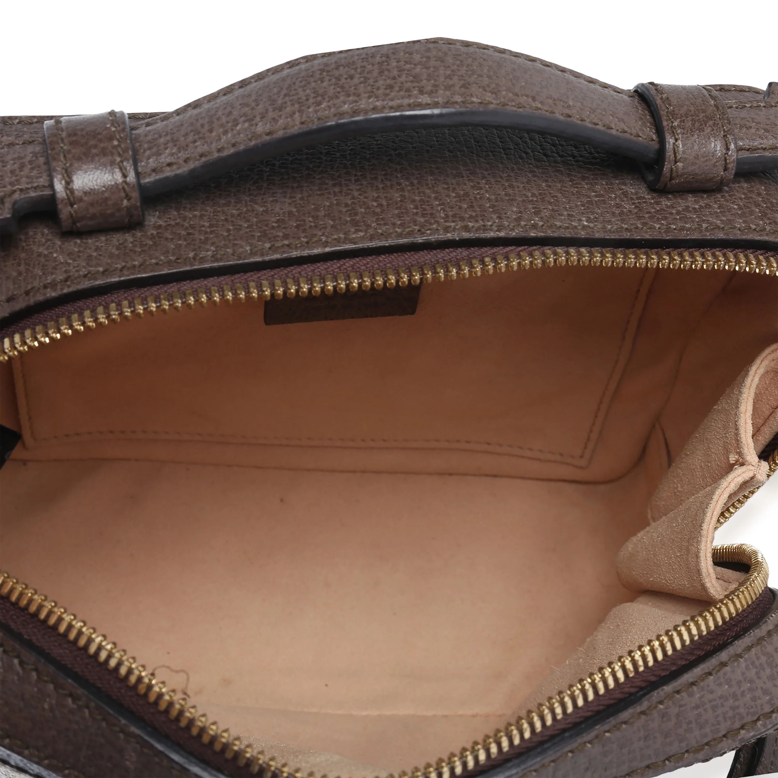 Beige Ebony Ophidia GG Mini Supreme Shoulder Bag - Image 9