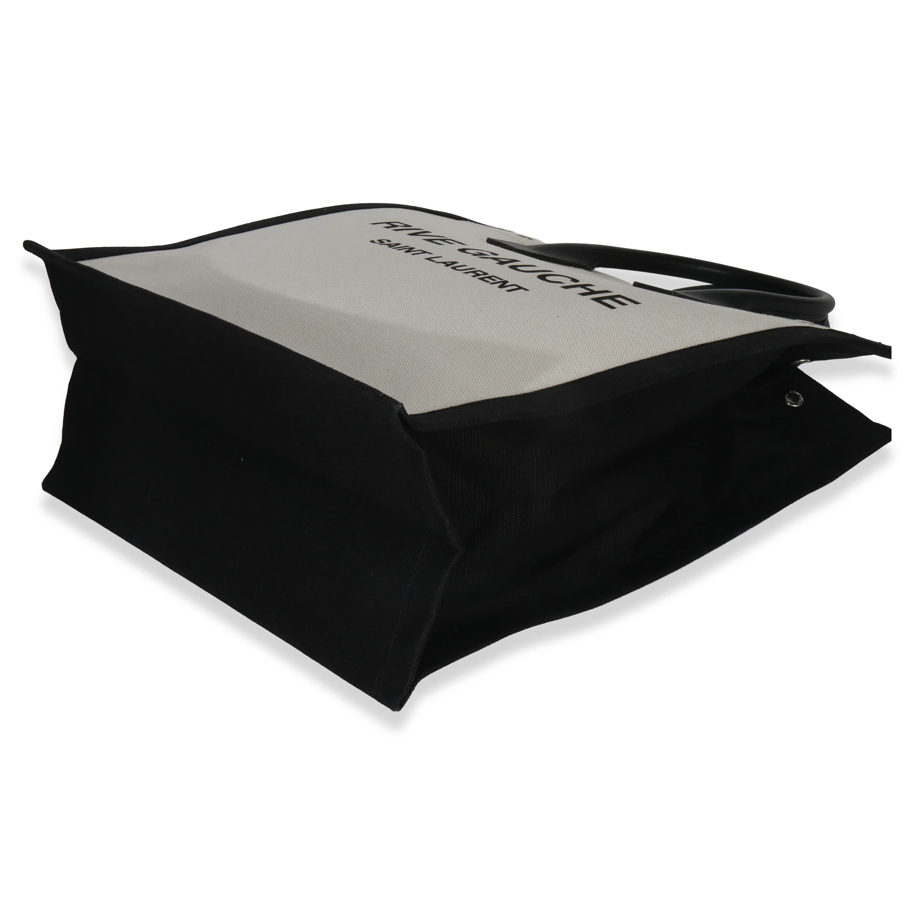 Beige Linen North South Rive Gauche Tote - Image 7