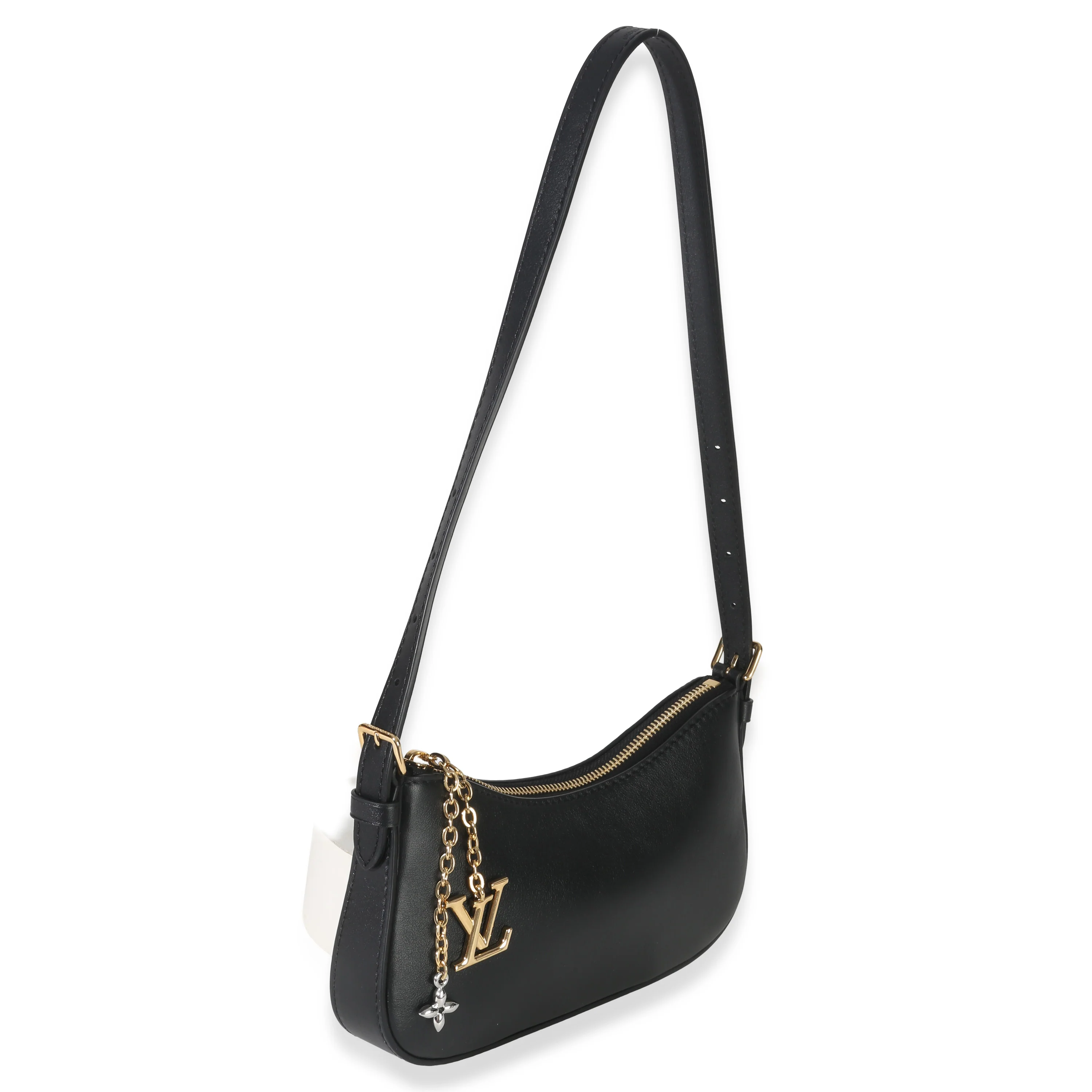 Black Calfskin Pochette LV Bloom - Image 3