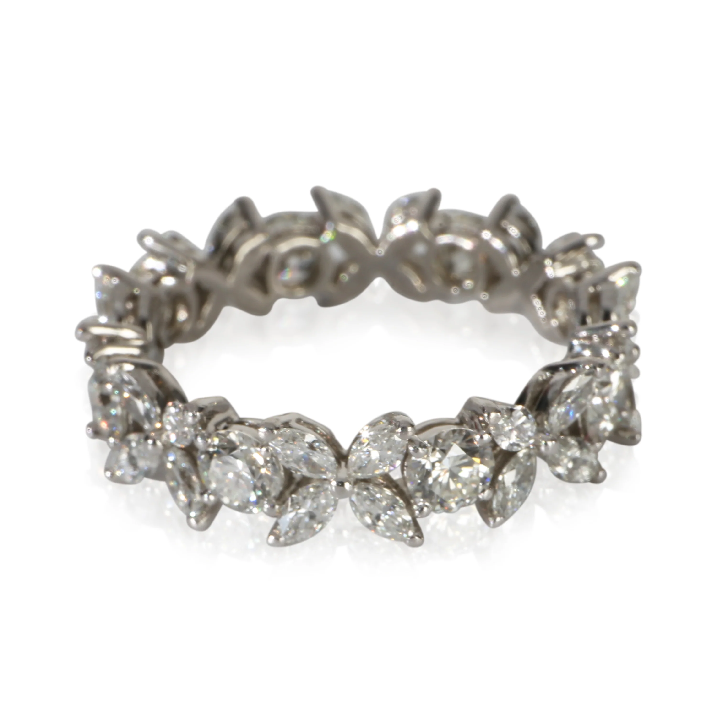 Platinum Diamond Victoria Ring