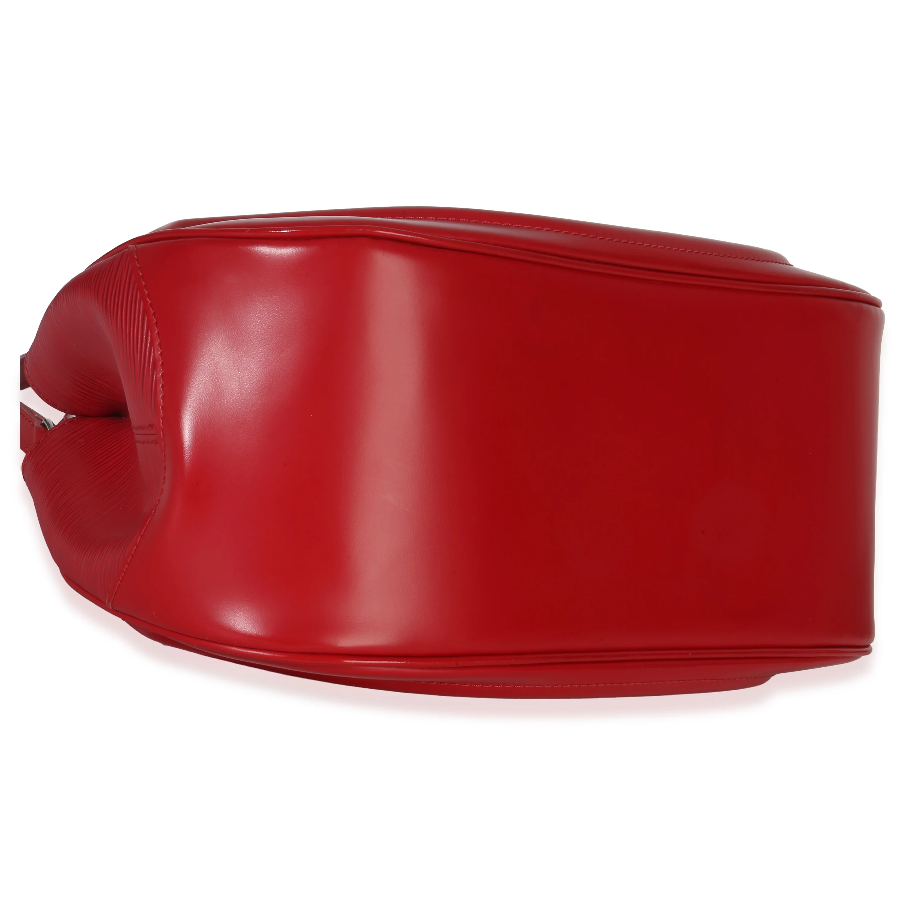 Red Epi Leather Montaigne Shoulder Bag - Image 6