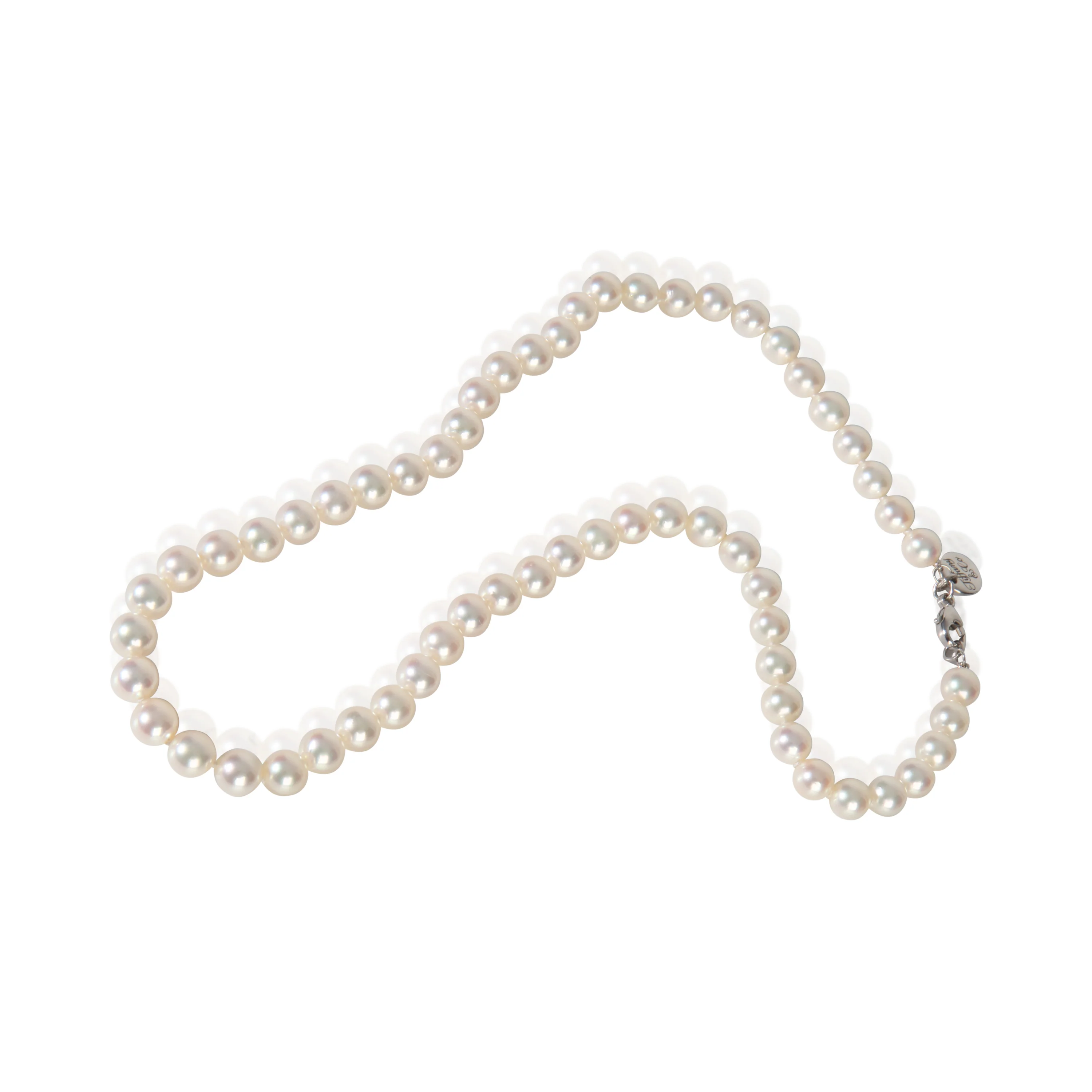White Gold  Pearl Essentials Necklace - Image 3