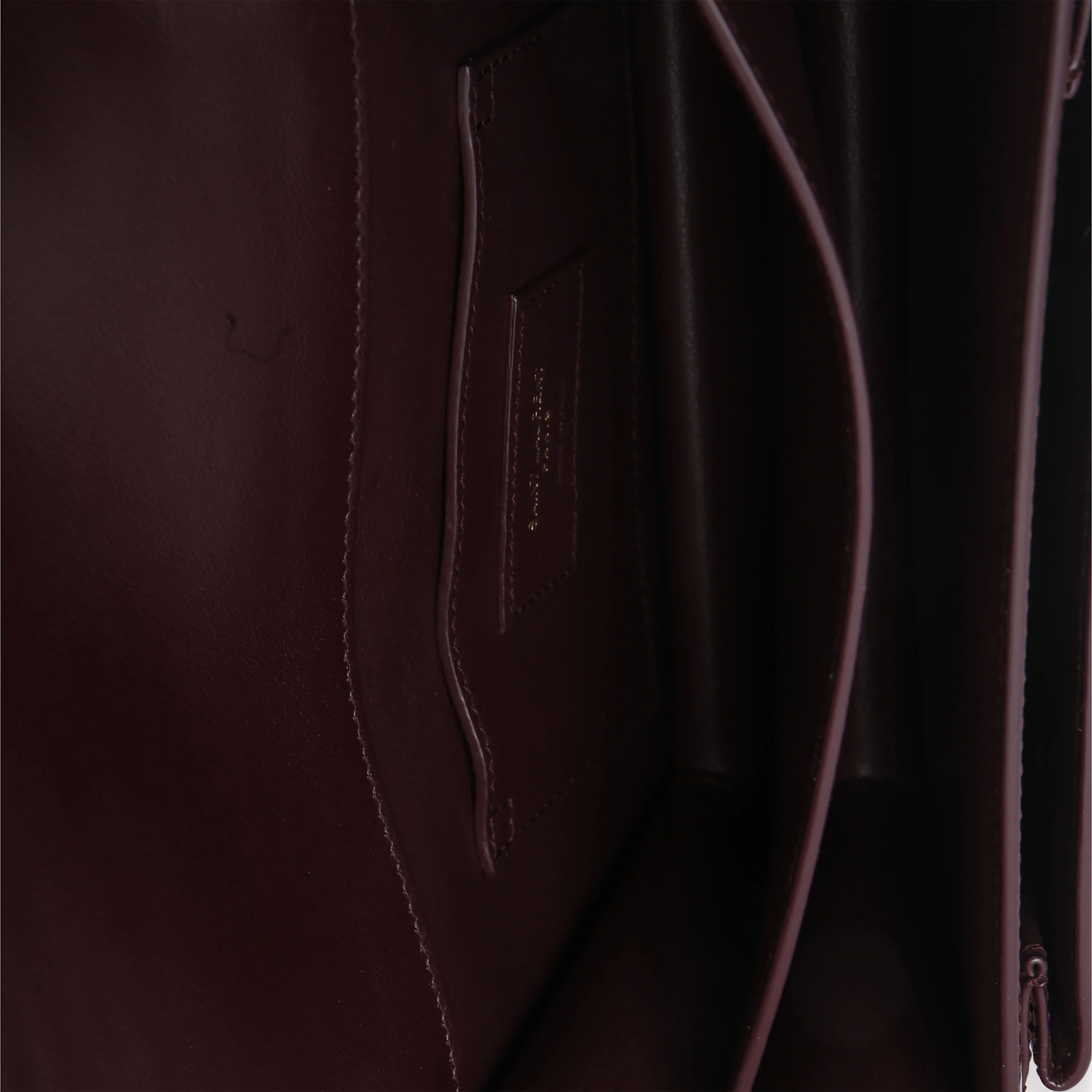 Red Wine Patent Monogram Small Sunset Bag - Image 9