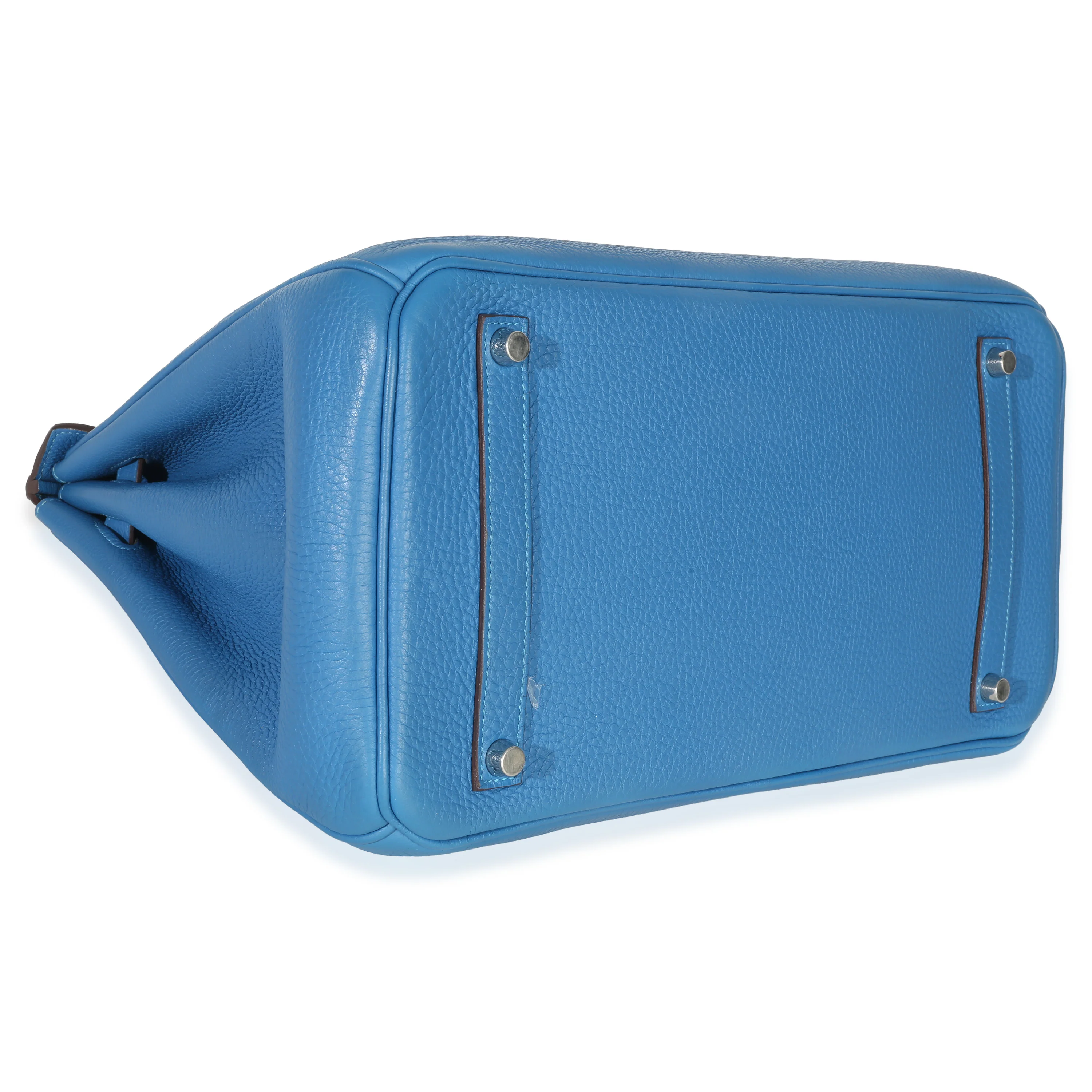 Bleu Zellige Togo Birkin 35 PHW - Image 8