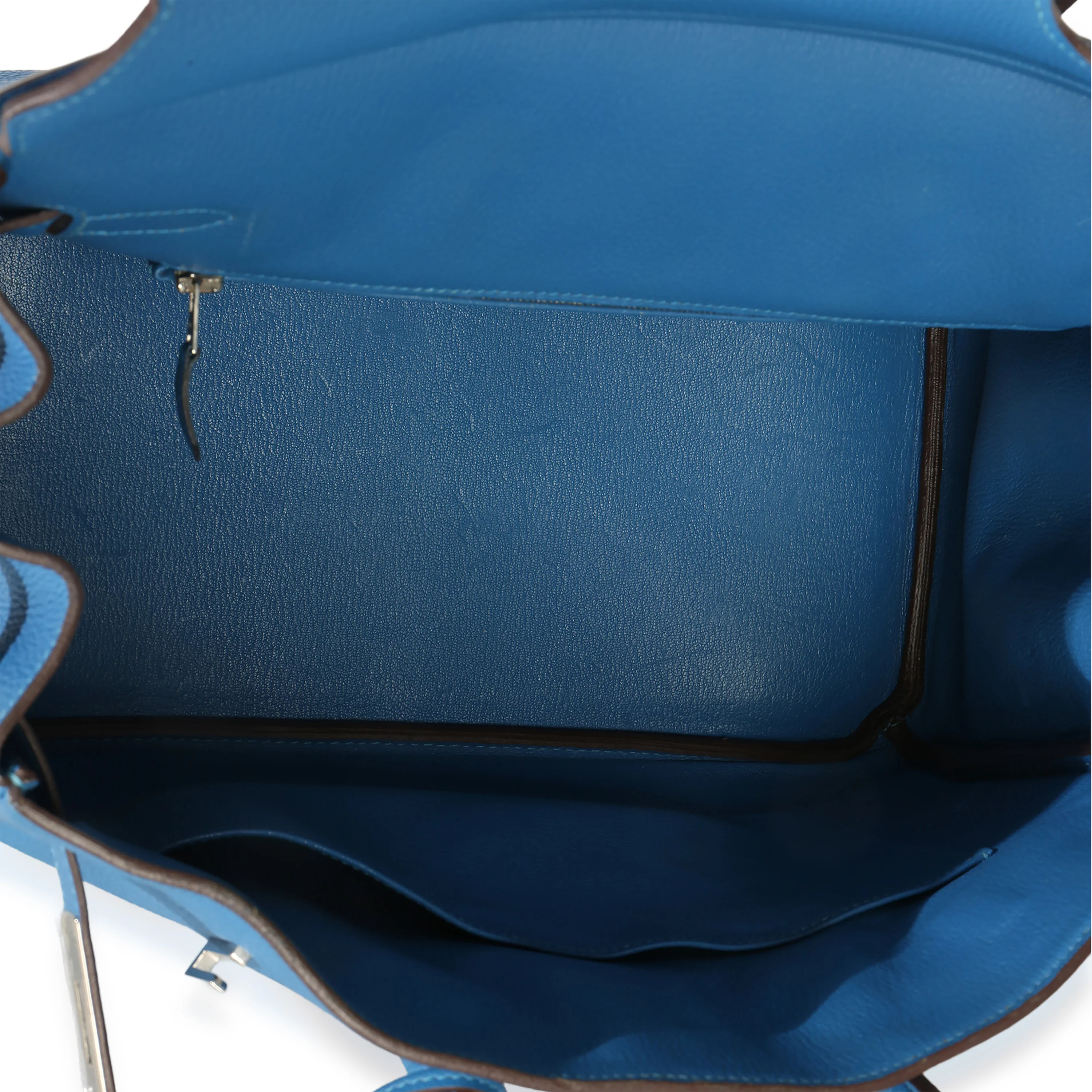 Bleu Zellige Togo Birkin 35 PHW - Image 9