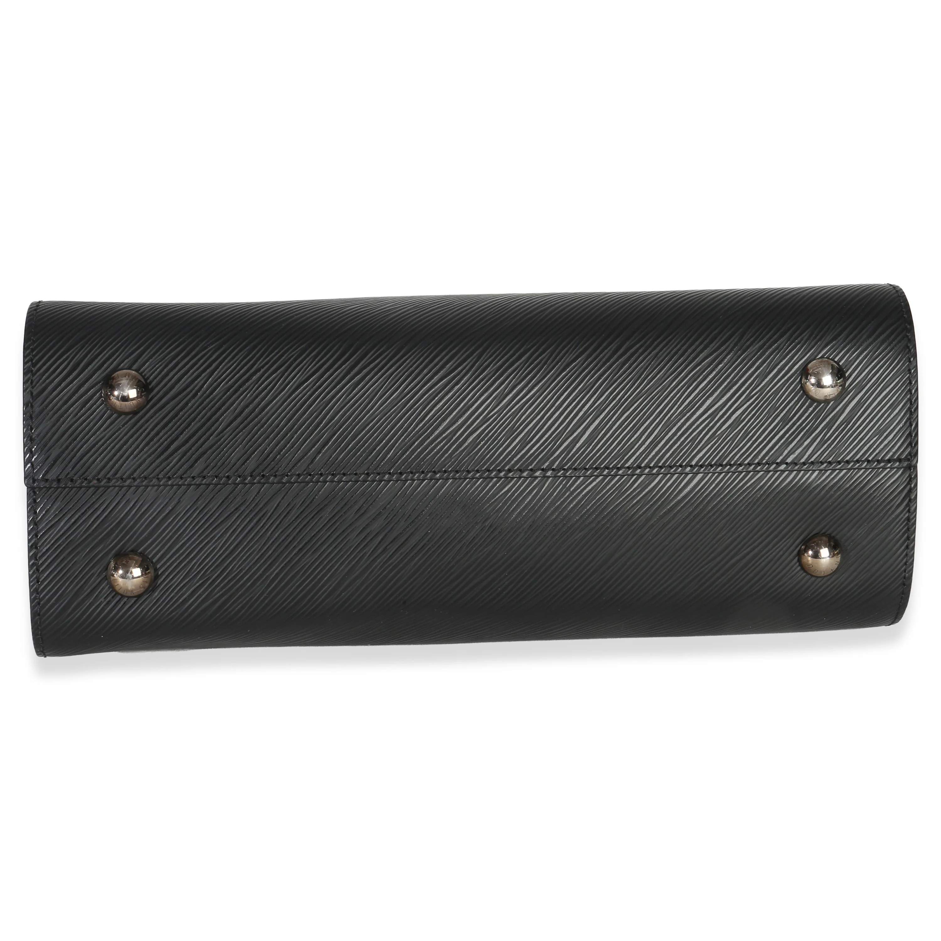 Black Epi Twist Tote - Image 7