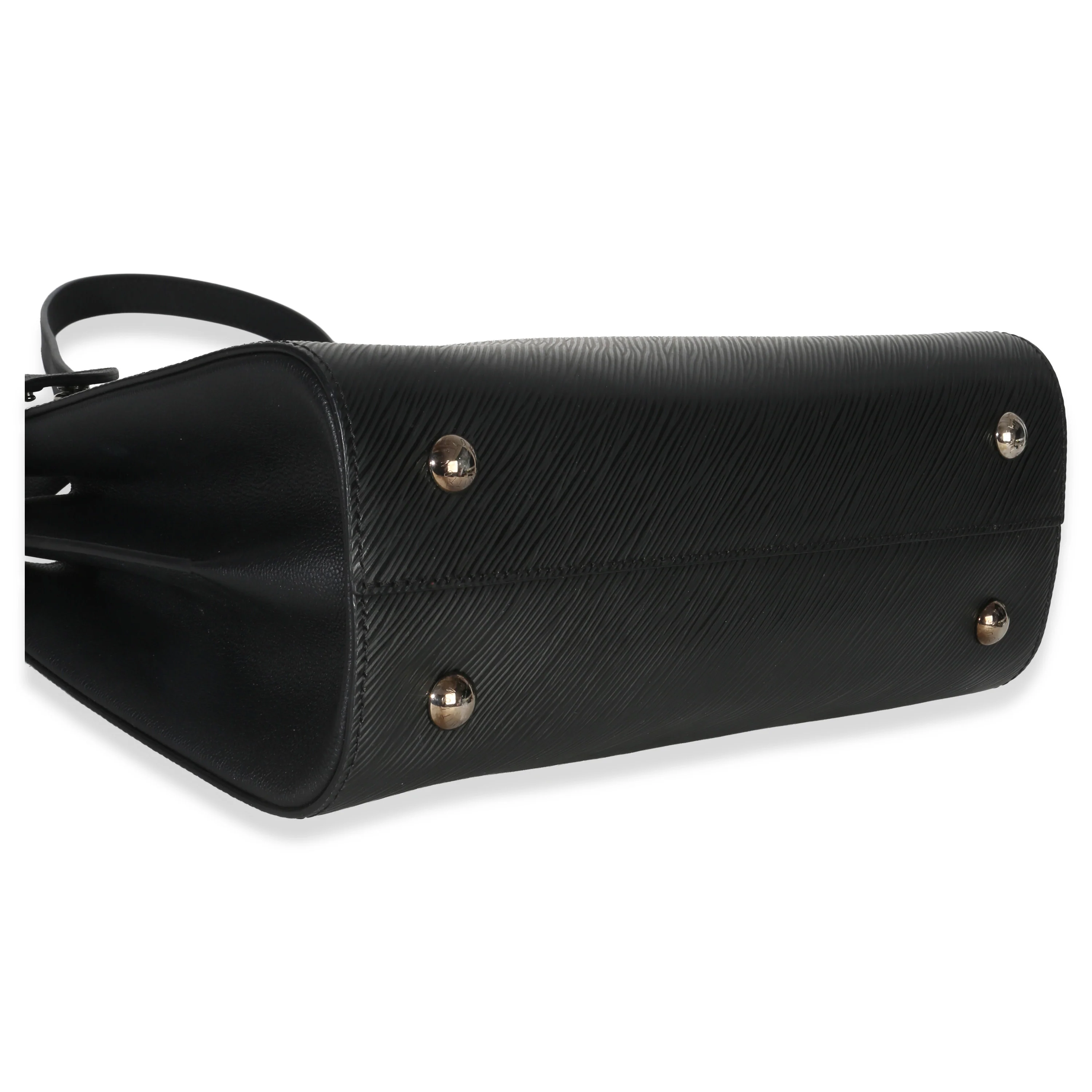 Black Epi Twist Tote - Image 8