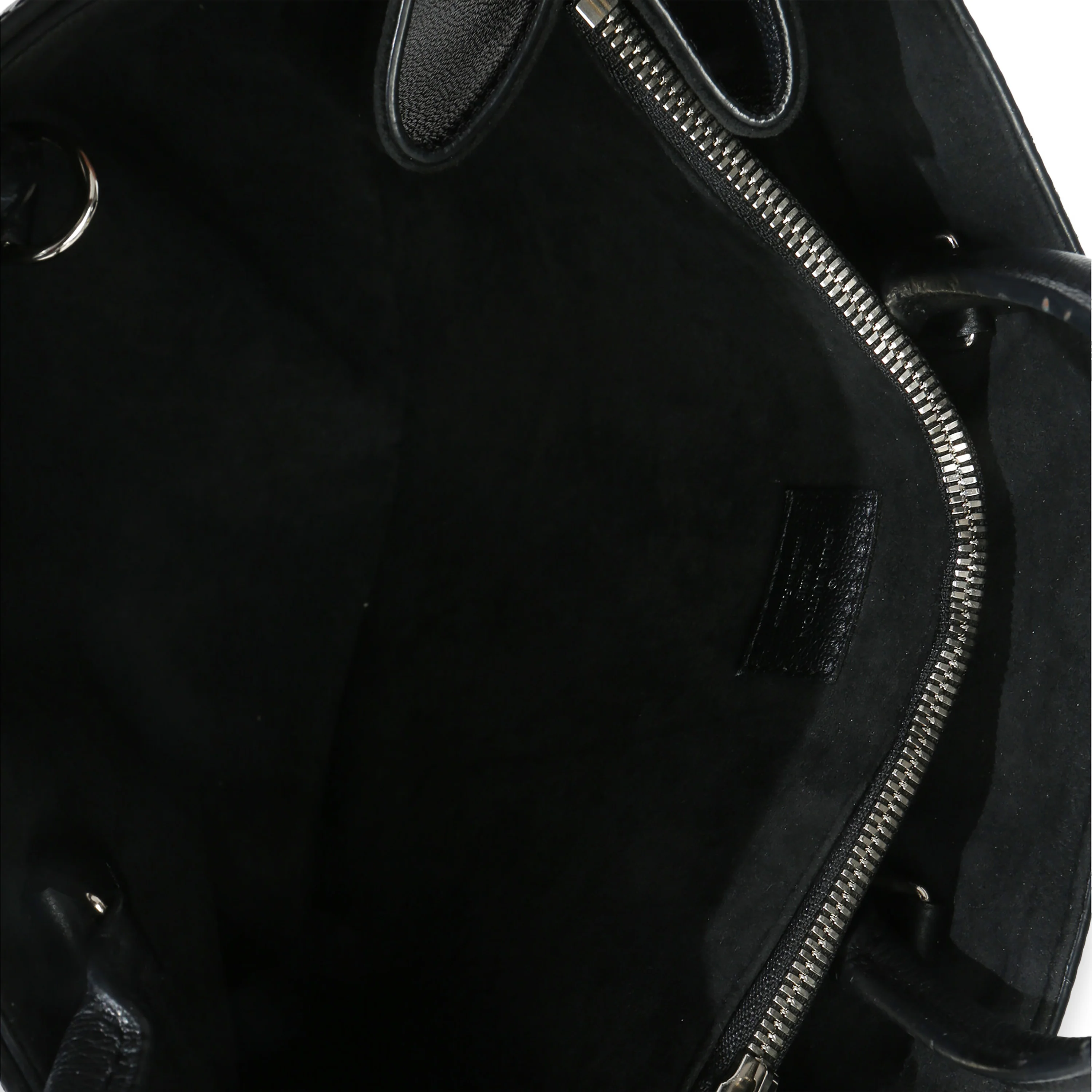 Black Epi Twist Tote - Image 9