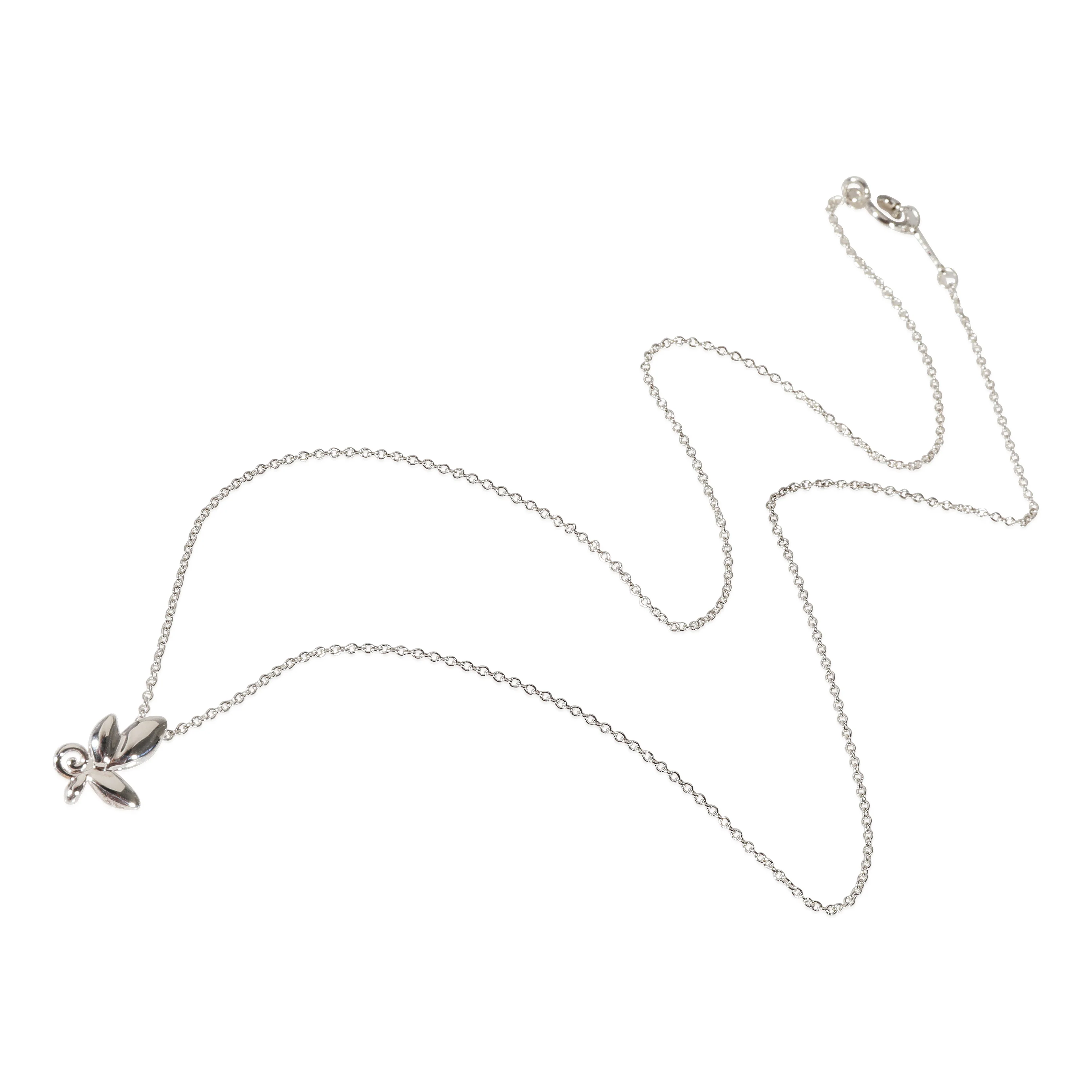 Sterling Silver Paloma Picasso Olive Leaf Pendant - Image 3
