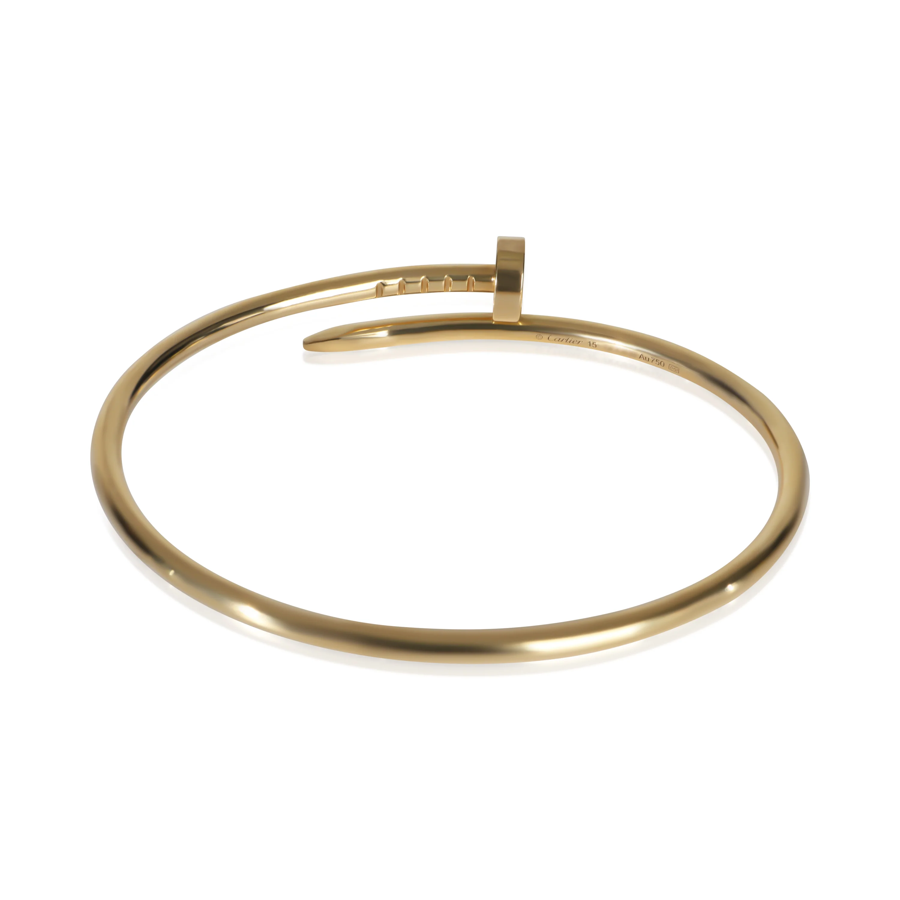 Yellow Gold  Small Model Juste Un Clou Bracelet - Image 3