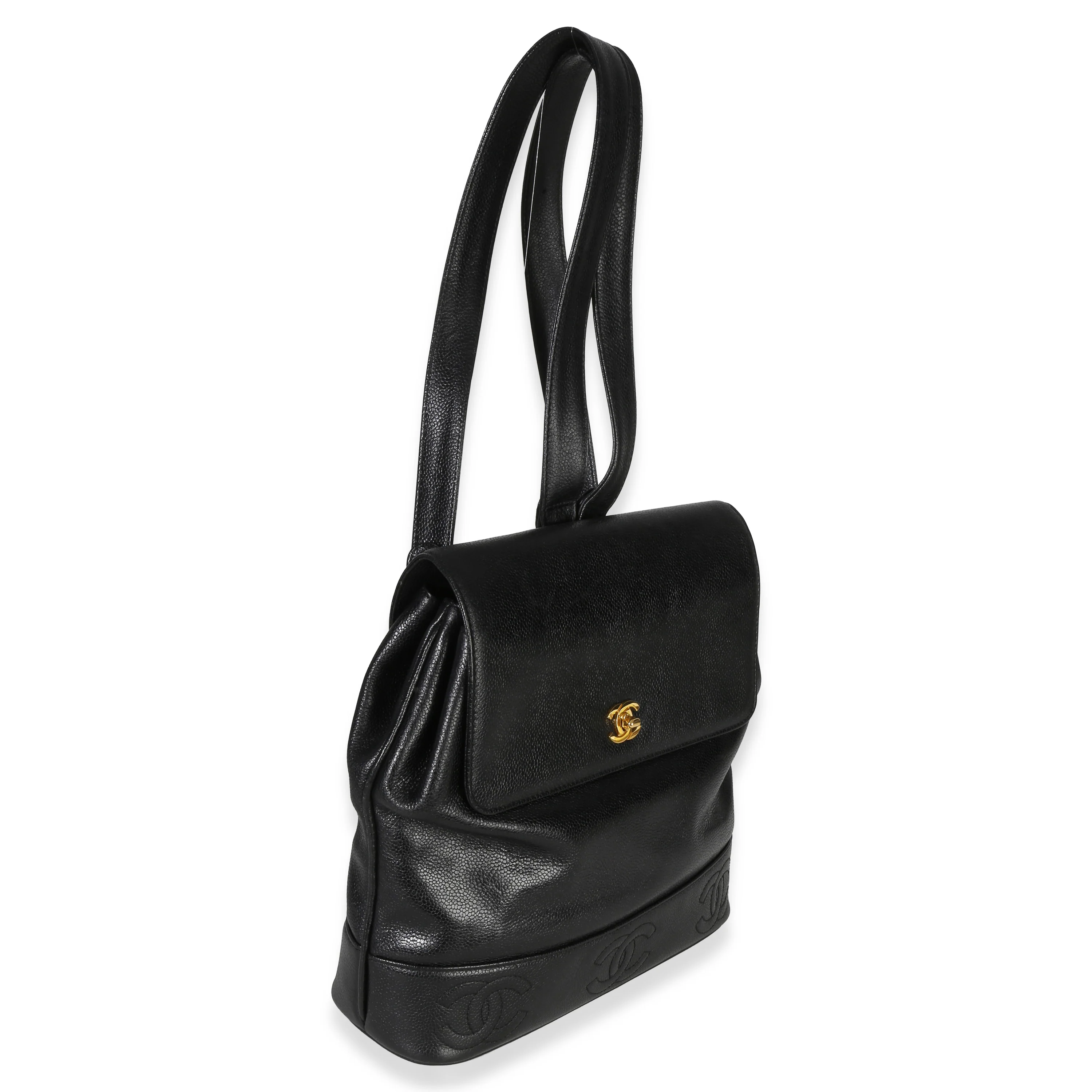 Vintage 24k Triple CC Flap Backpack - Image 3