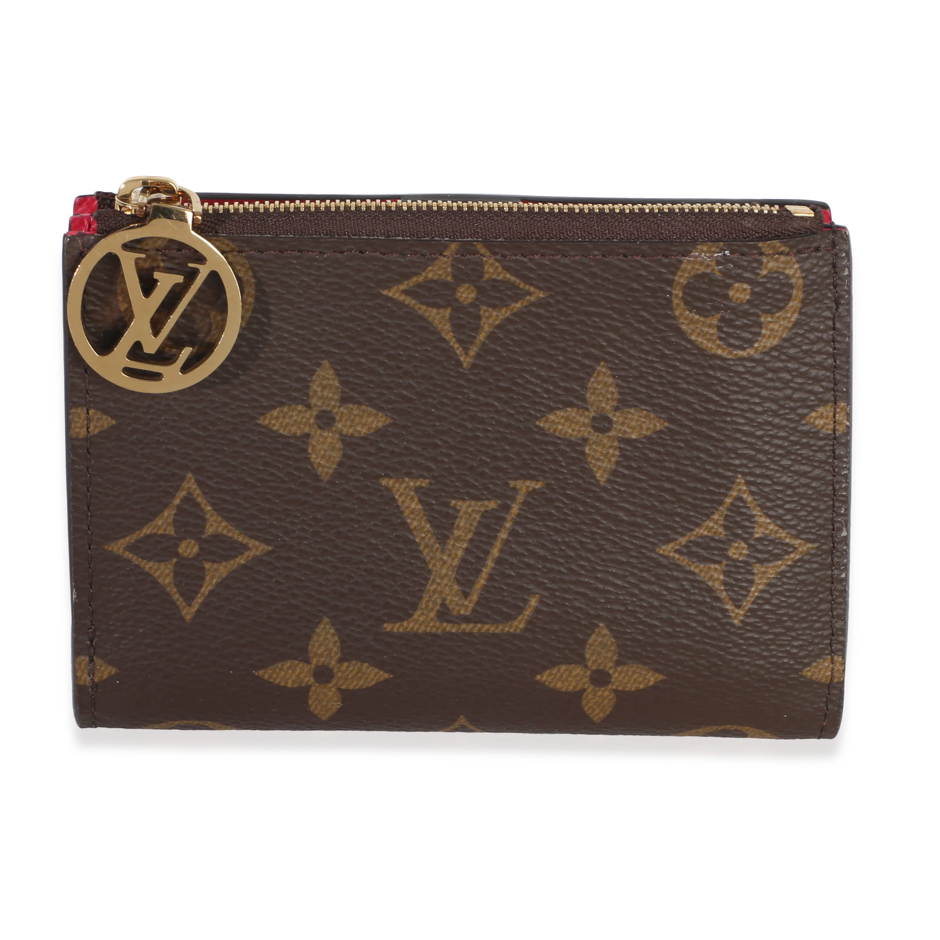 Grenade Monogram Canvas Lisa Wallet