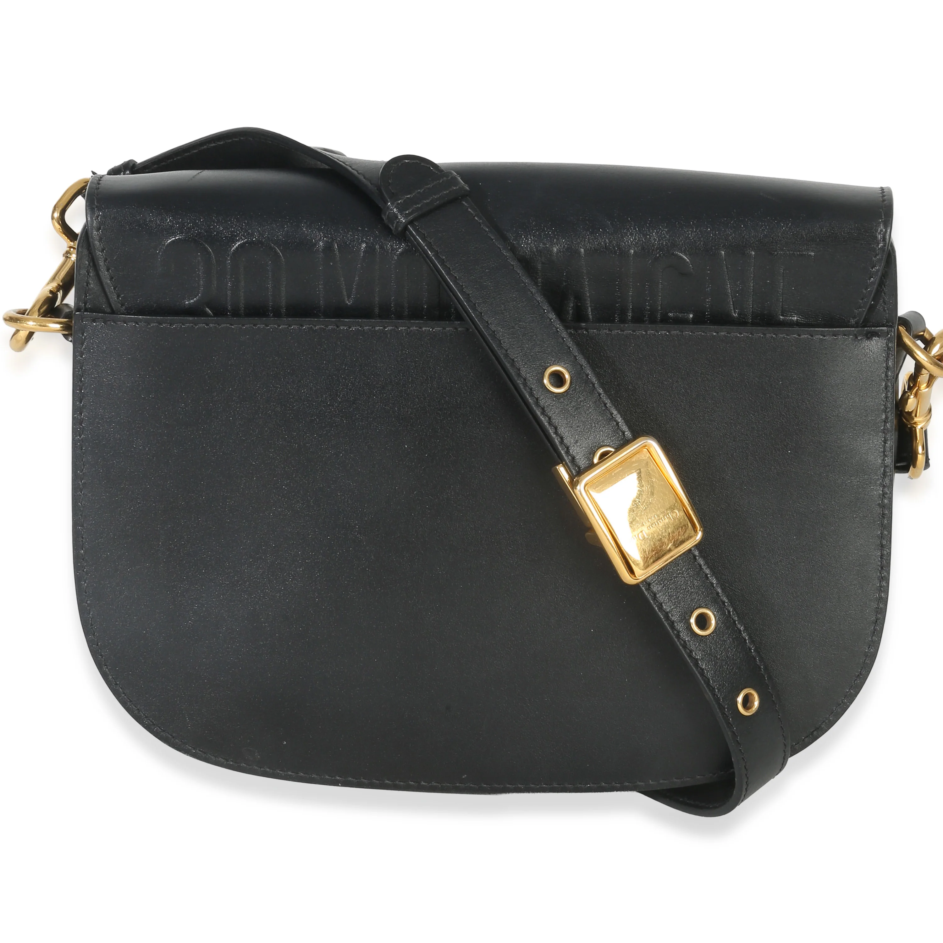 Black Box Calfskin Medium Bobby Flap Bag - Image 4