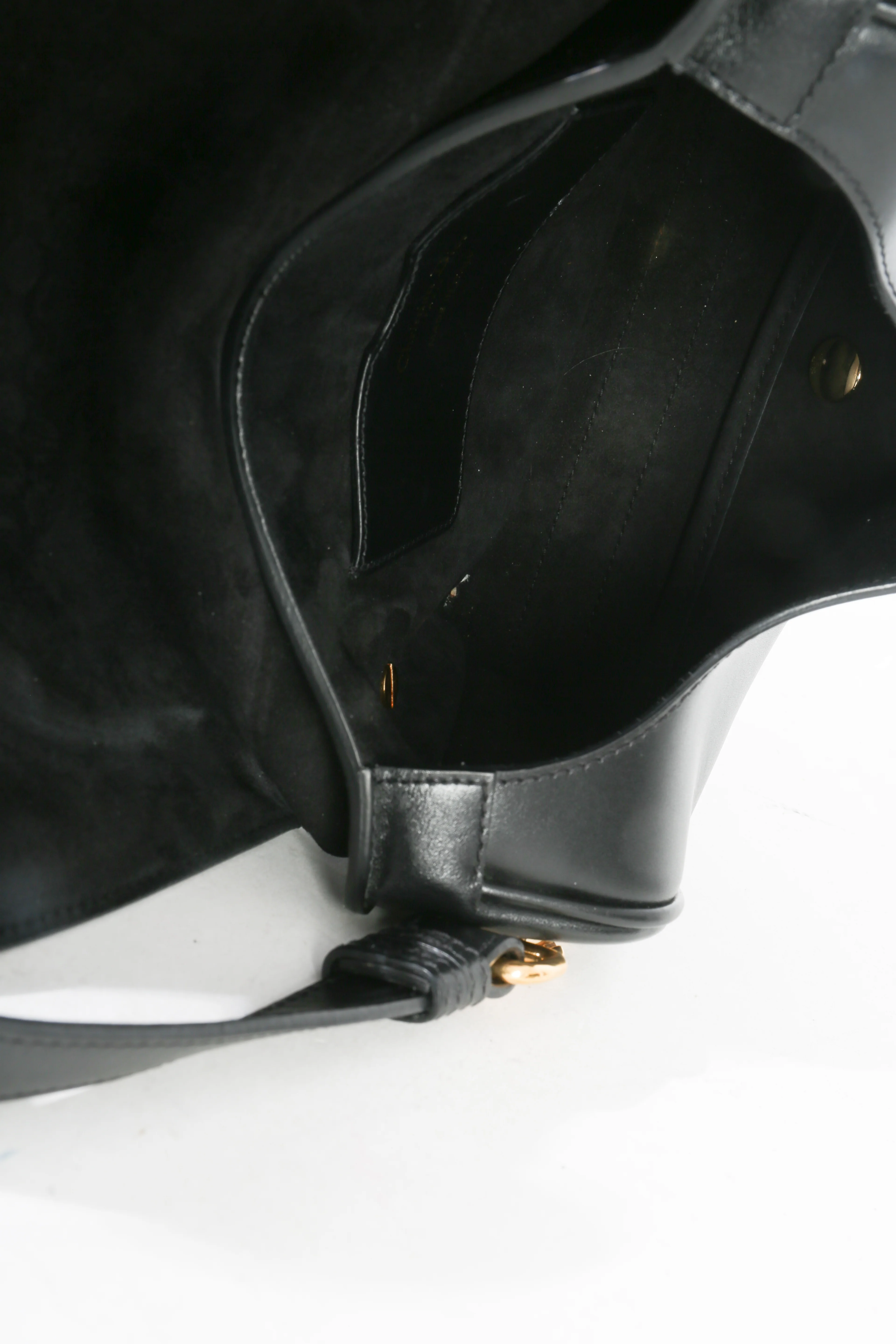 Black Box Calfskin Medium Bobby Flap Bag - Image 8