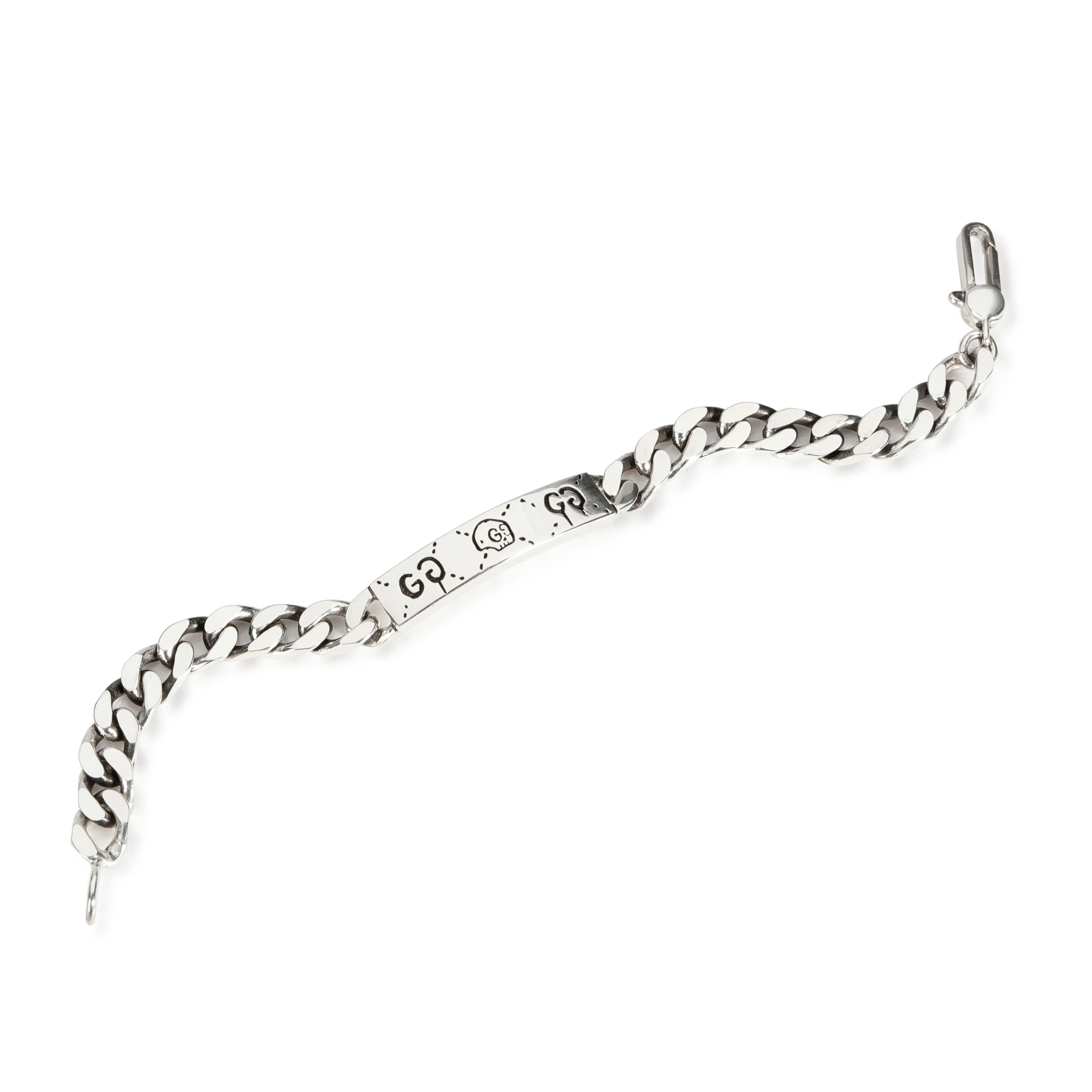 Sterling Silver  Ghost ID Bracelet - Image 2