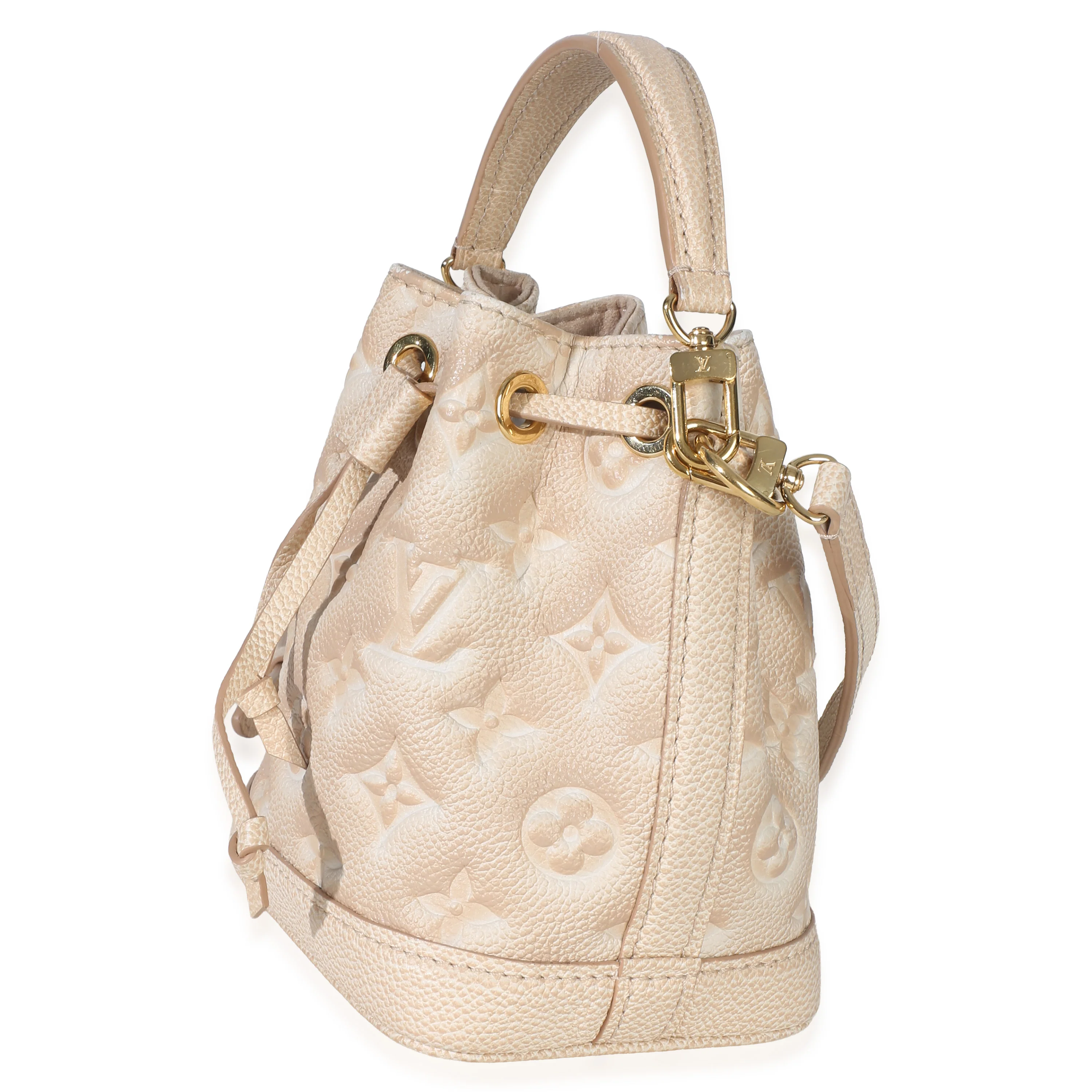 Beige Clair Monogram Empreinte Stardust Nano Noe - Image 4