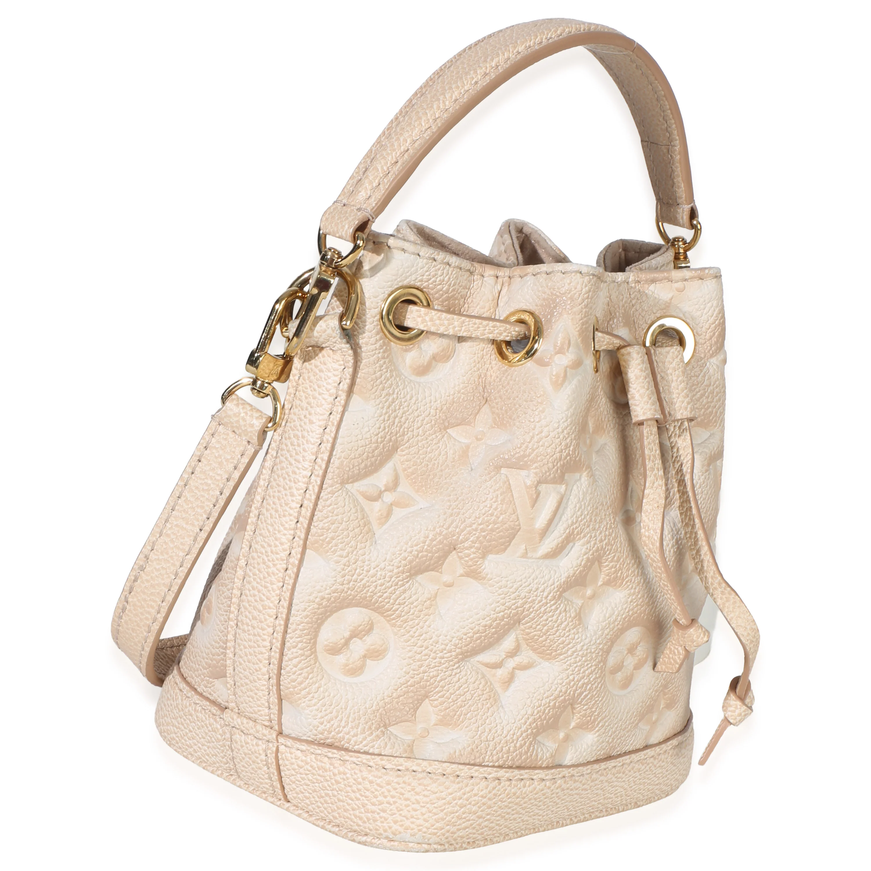 Beige Clair Monogram Empreinte Stardust Nano Noe - Image 5