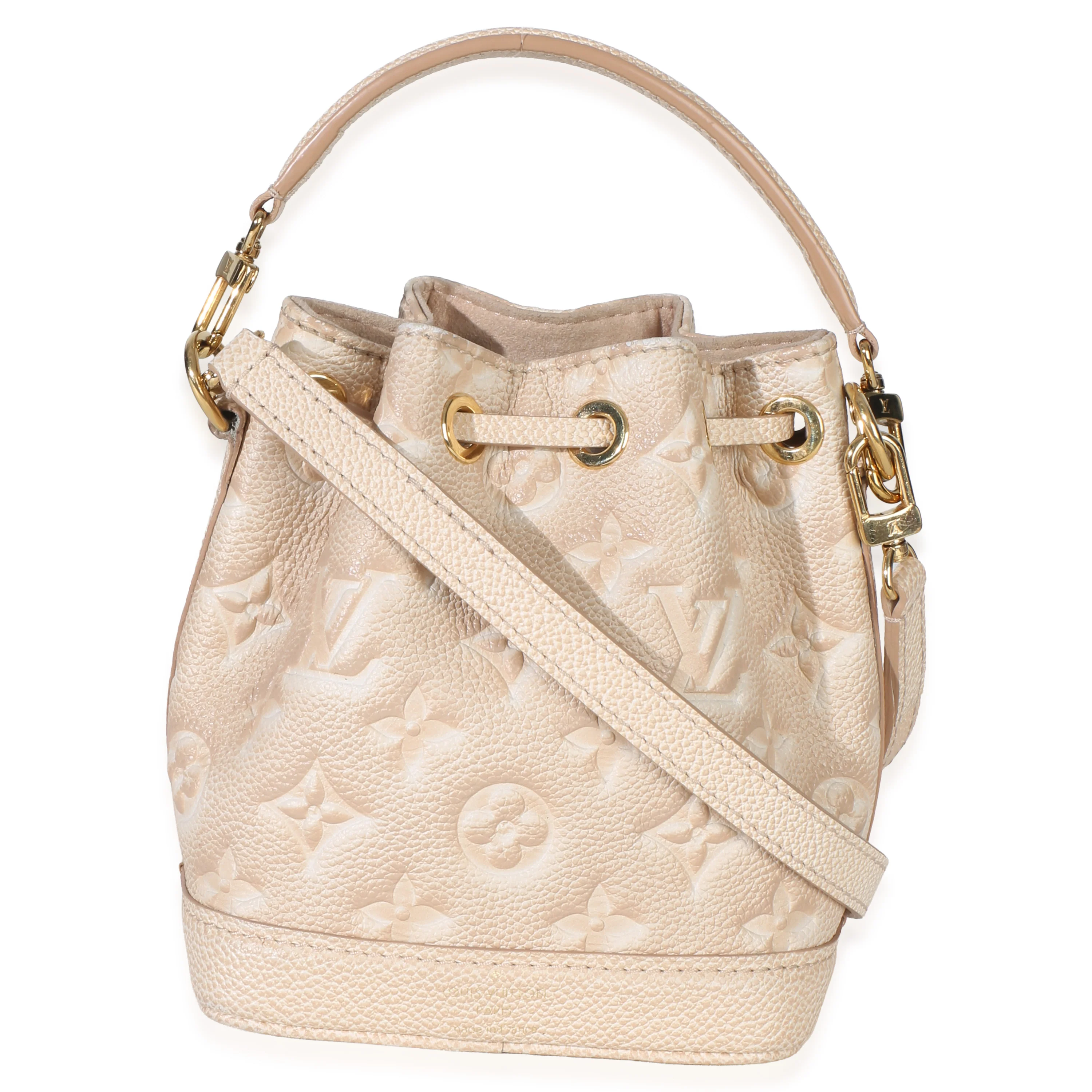 Beige Clair Monogram Empreinte Stardust Nano Noe - Image 7