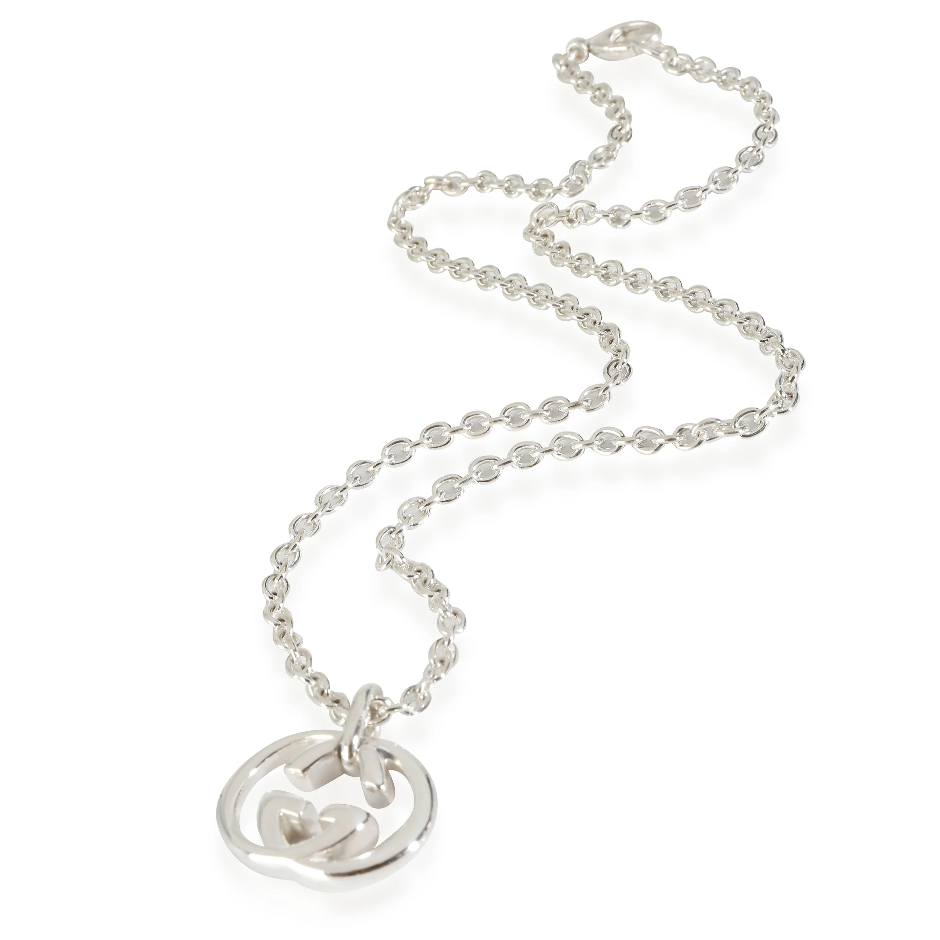 Sterling Silver  GG Pendant - Image 2