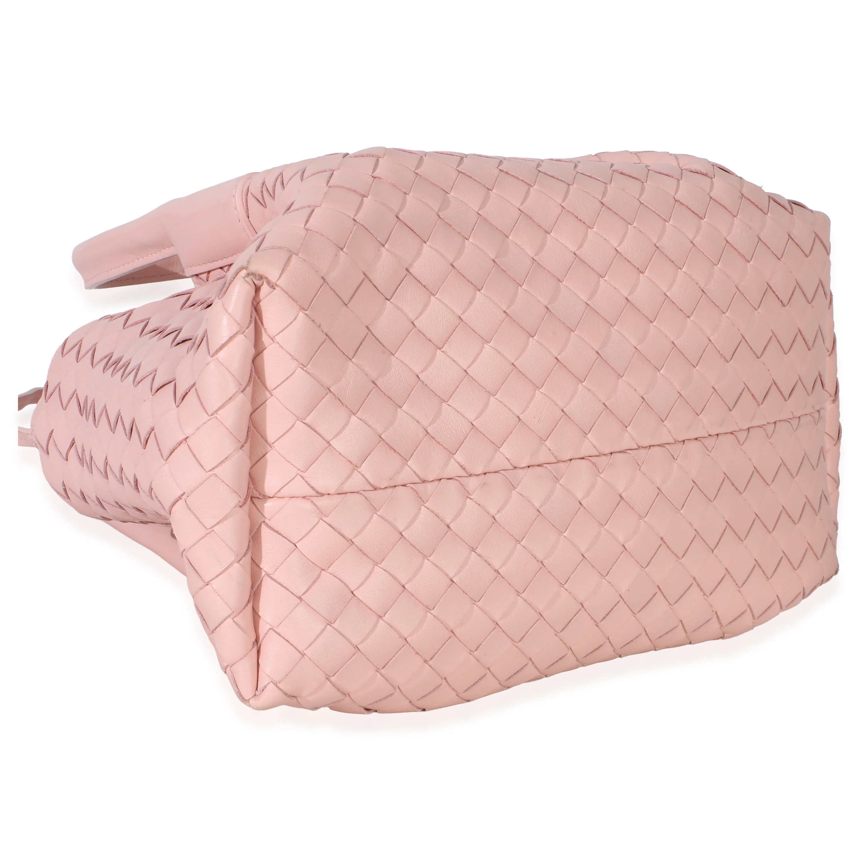 Rose Nappa Intrecciato Small Pinacoteca Tote - Image 6