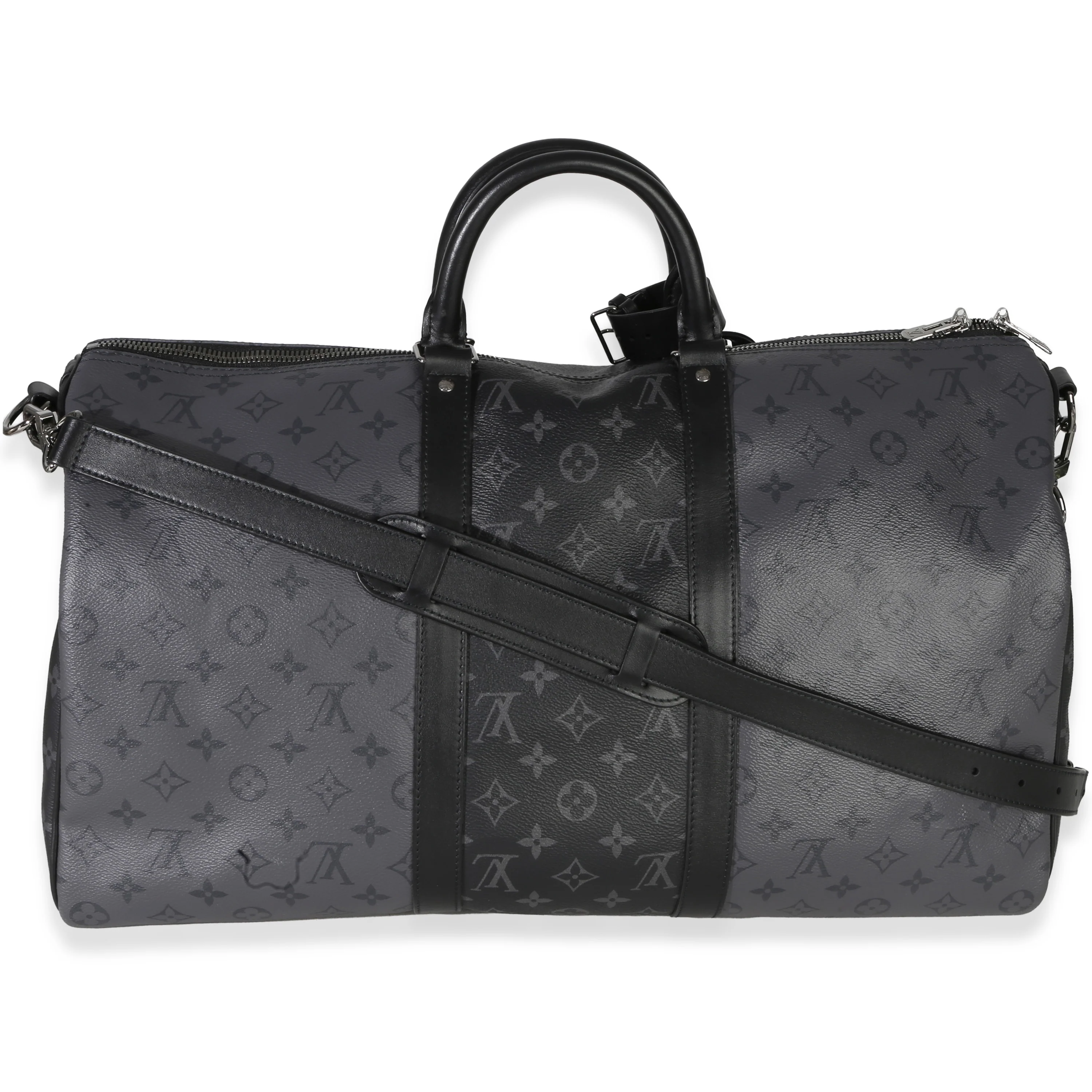 Reverse Monogram Eclipse Canvas Keepall Bandouliere 50 - Image 3