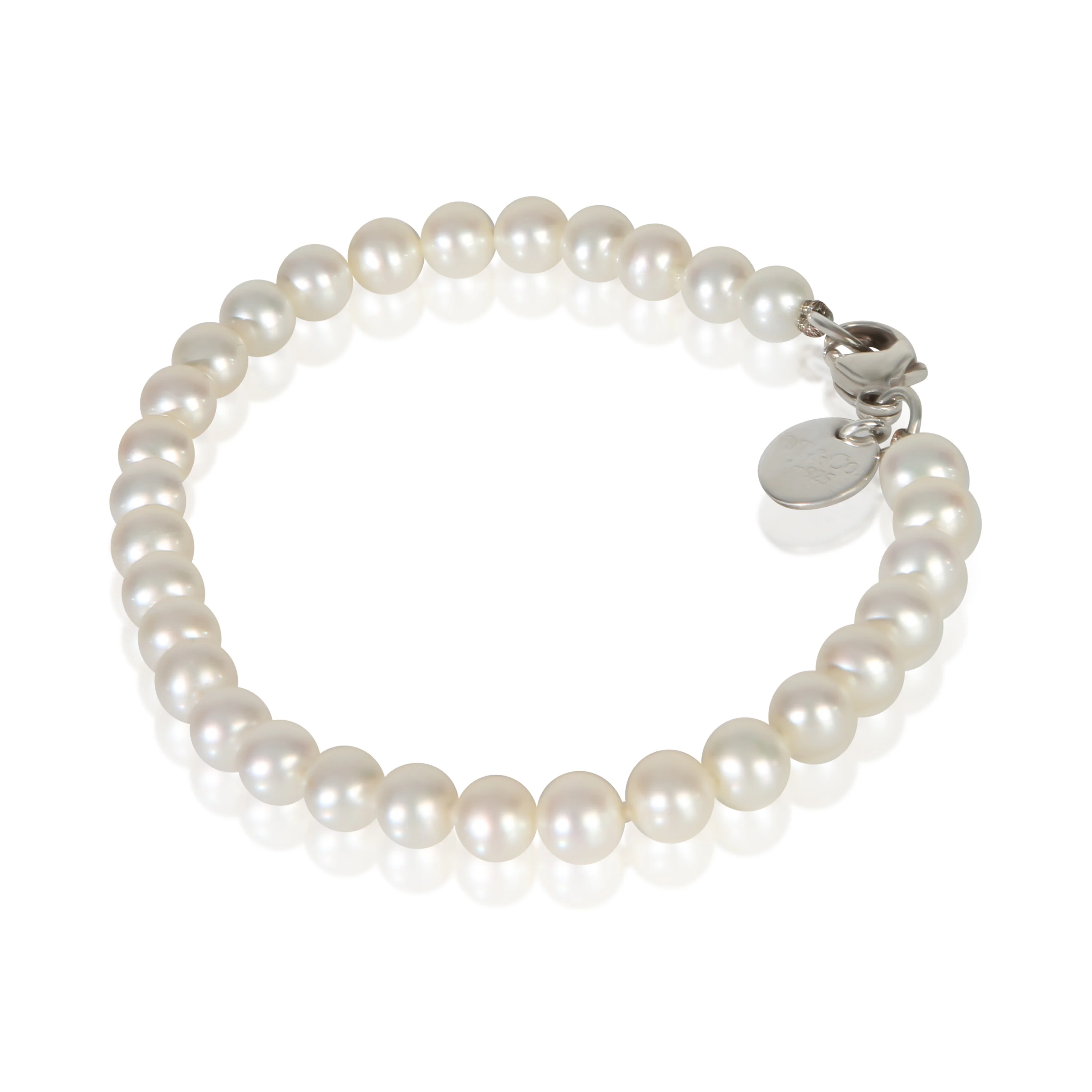 Sterling Silver Pearl Ziegfeld Bracelet - Image 2