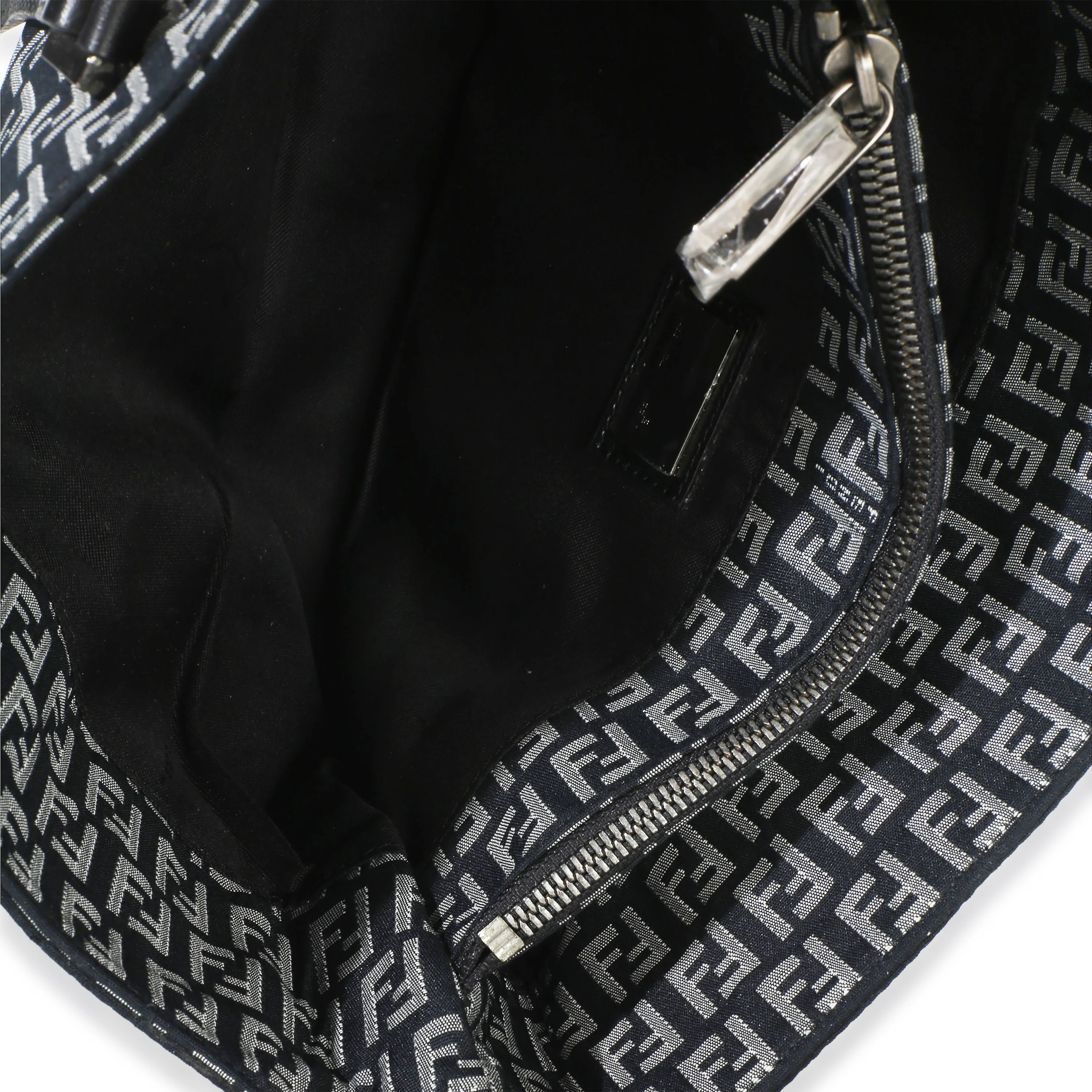 Vintage Black FF Canvas Zucchino Tote - Image 5