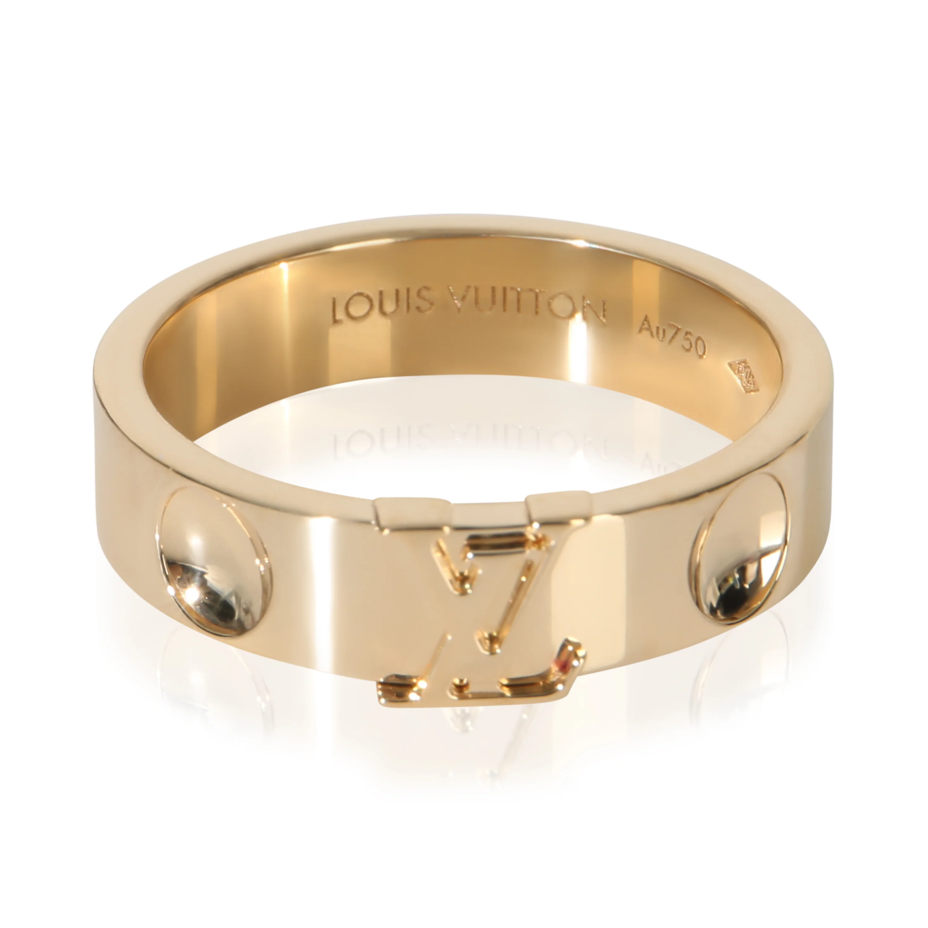 Yellow Gold Empreinte Ring