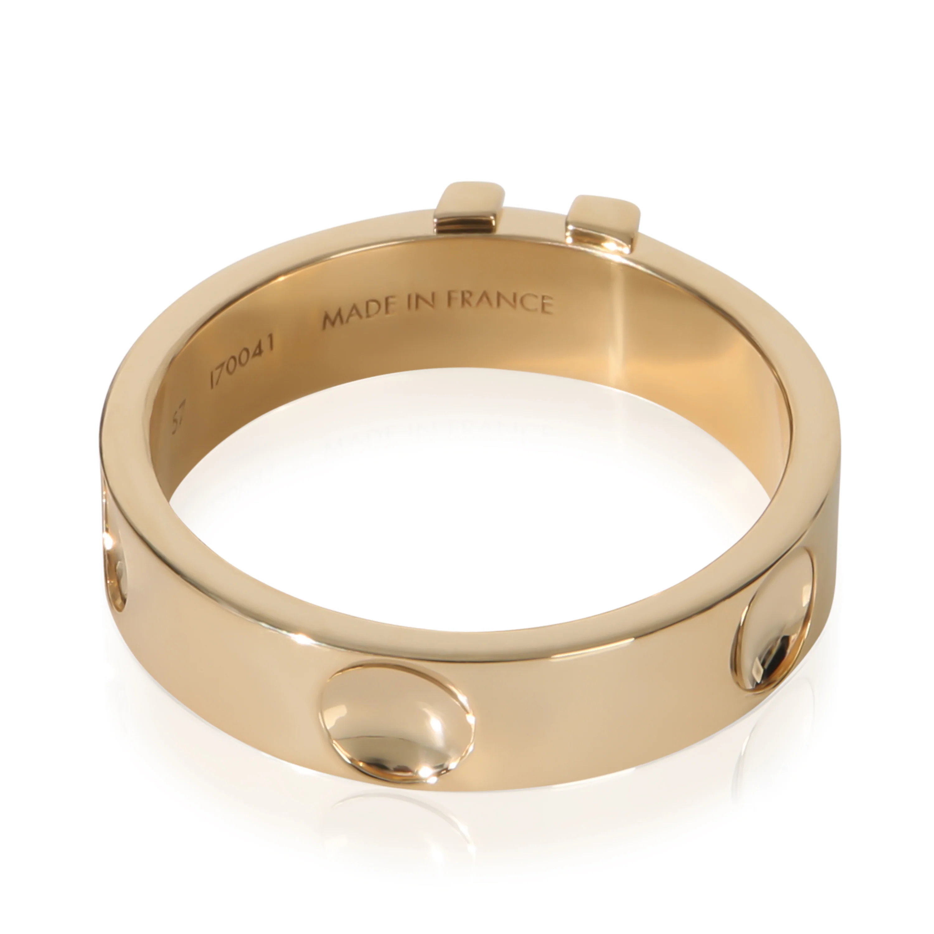 Yellow Gold Empreinte Ring - Image 3